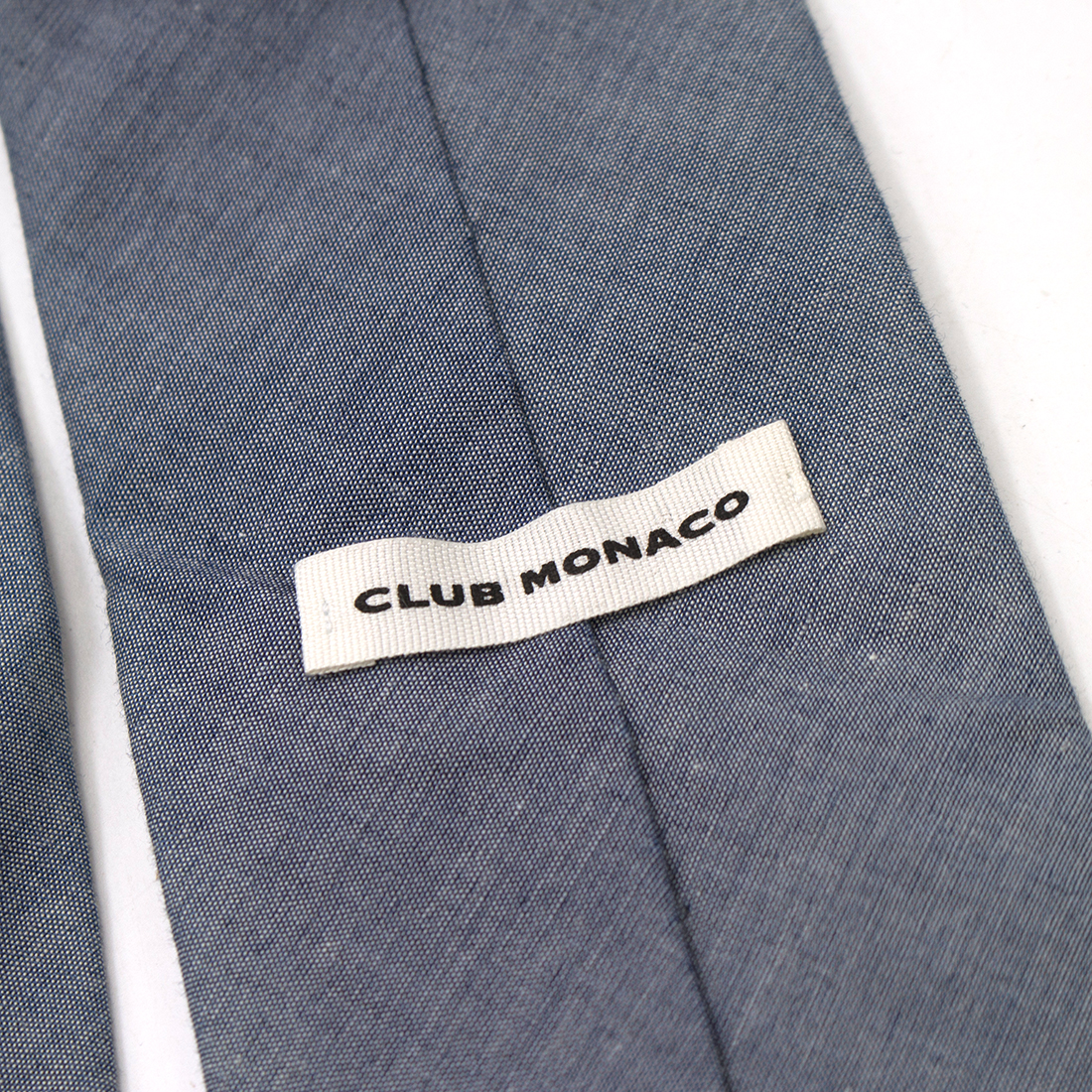 Men's Club Monaco Blue Cotton Tie