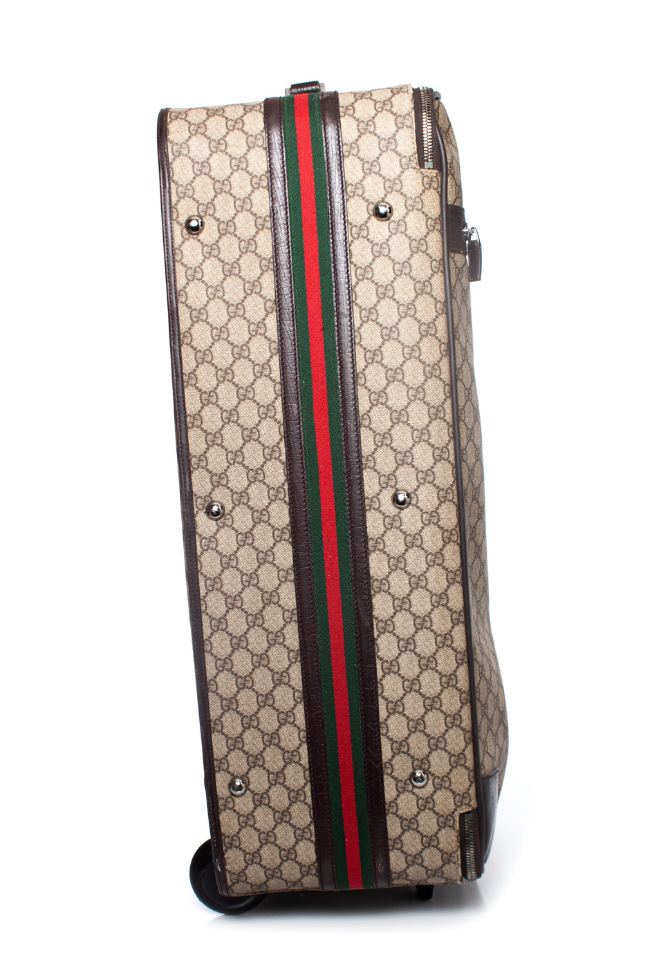 Preowned Gucci Brown GG Canvas Suitcase