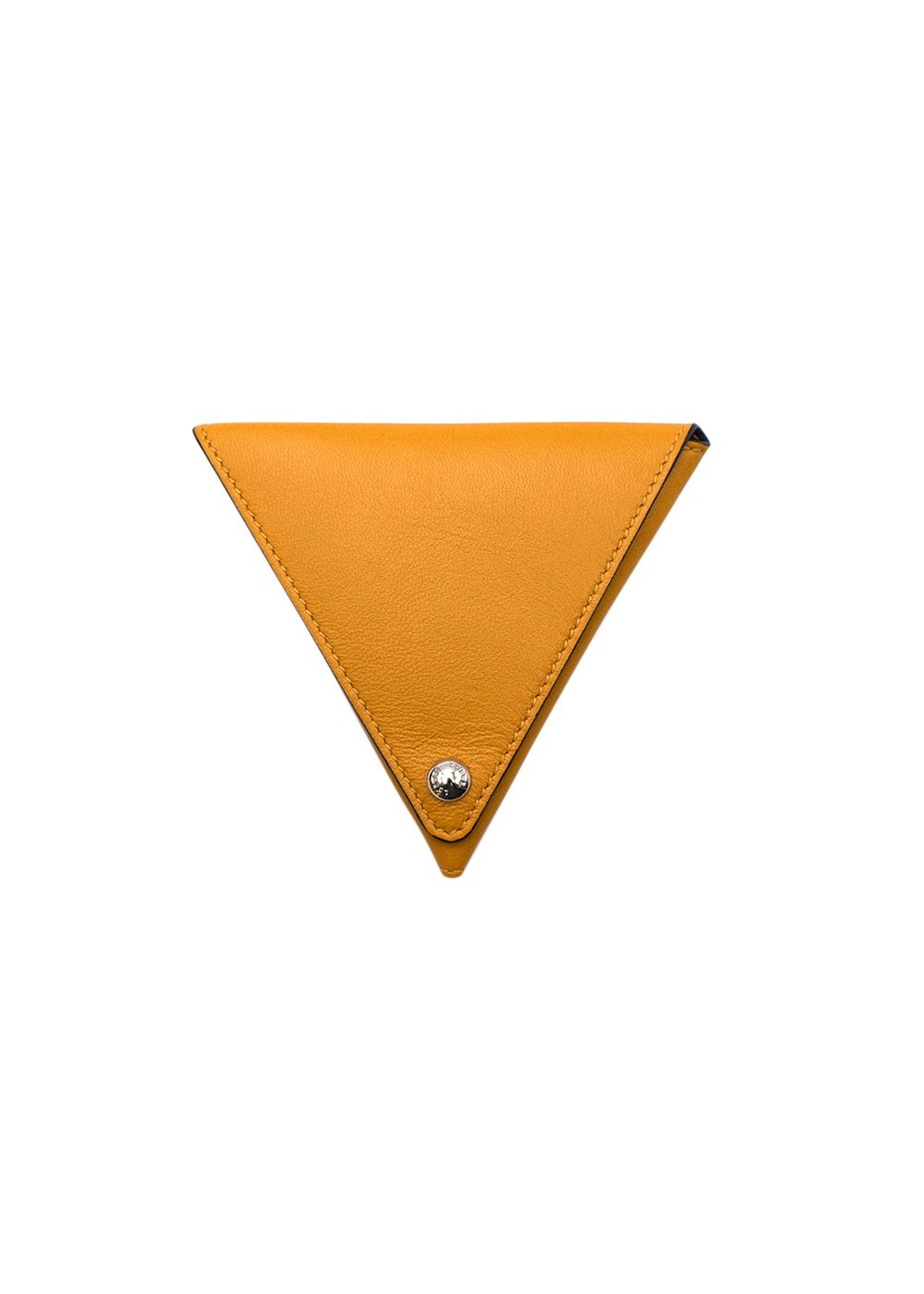 Men's Loewe Yellow Triangle Pouch leather