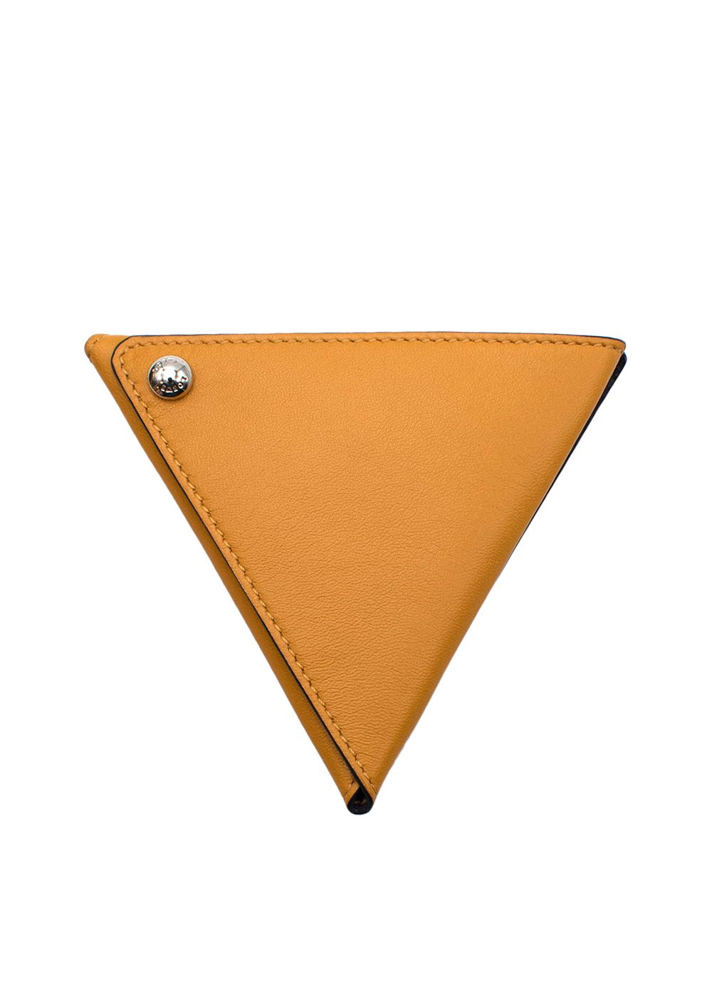 Men's Loewe Yellow Triangle Pouch leather