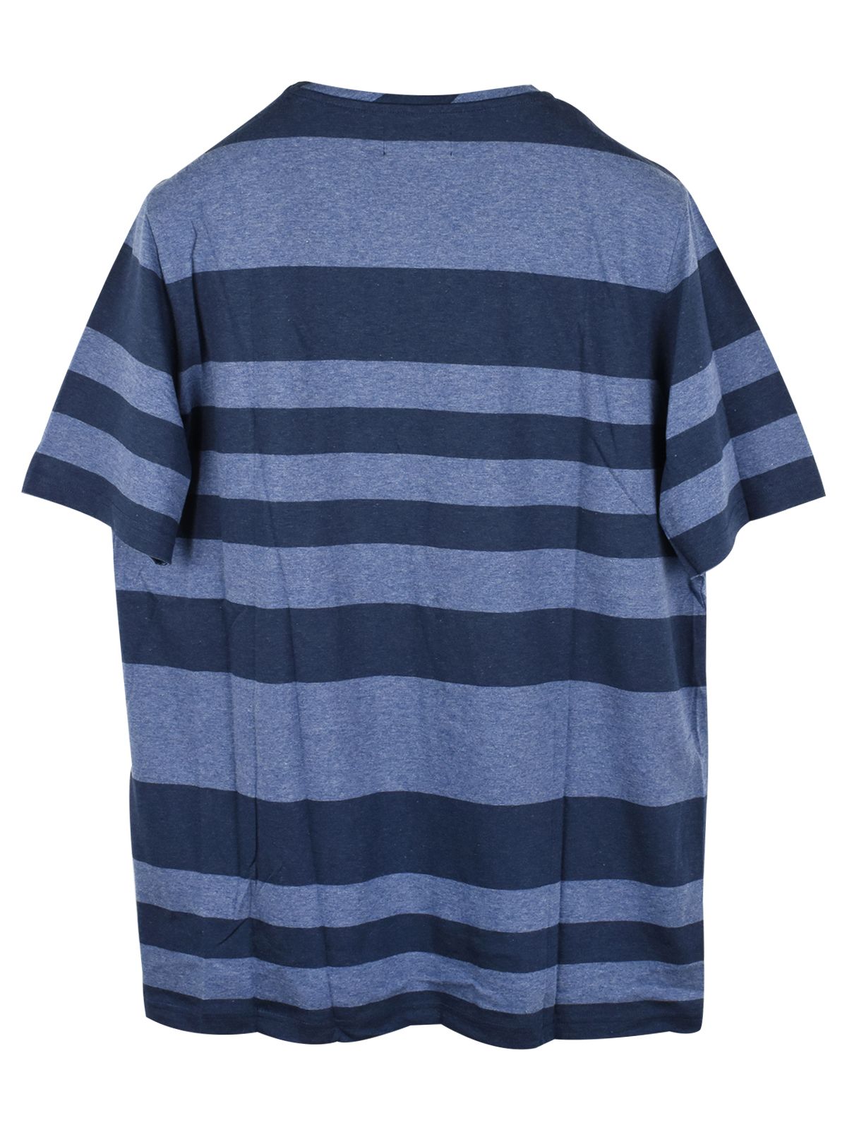 Men's Oliver Spencer Navy Striped Top Size XL Multi-Coloured / Stripes cotton