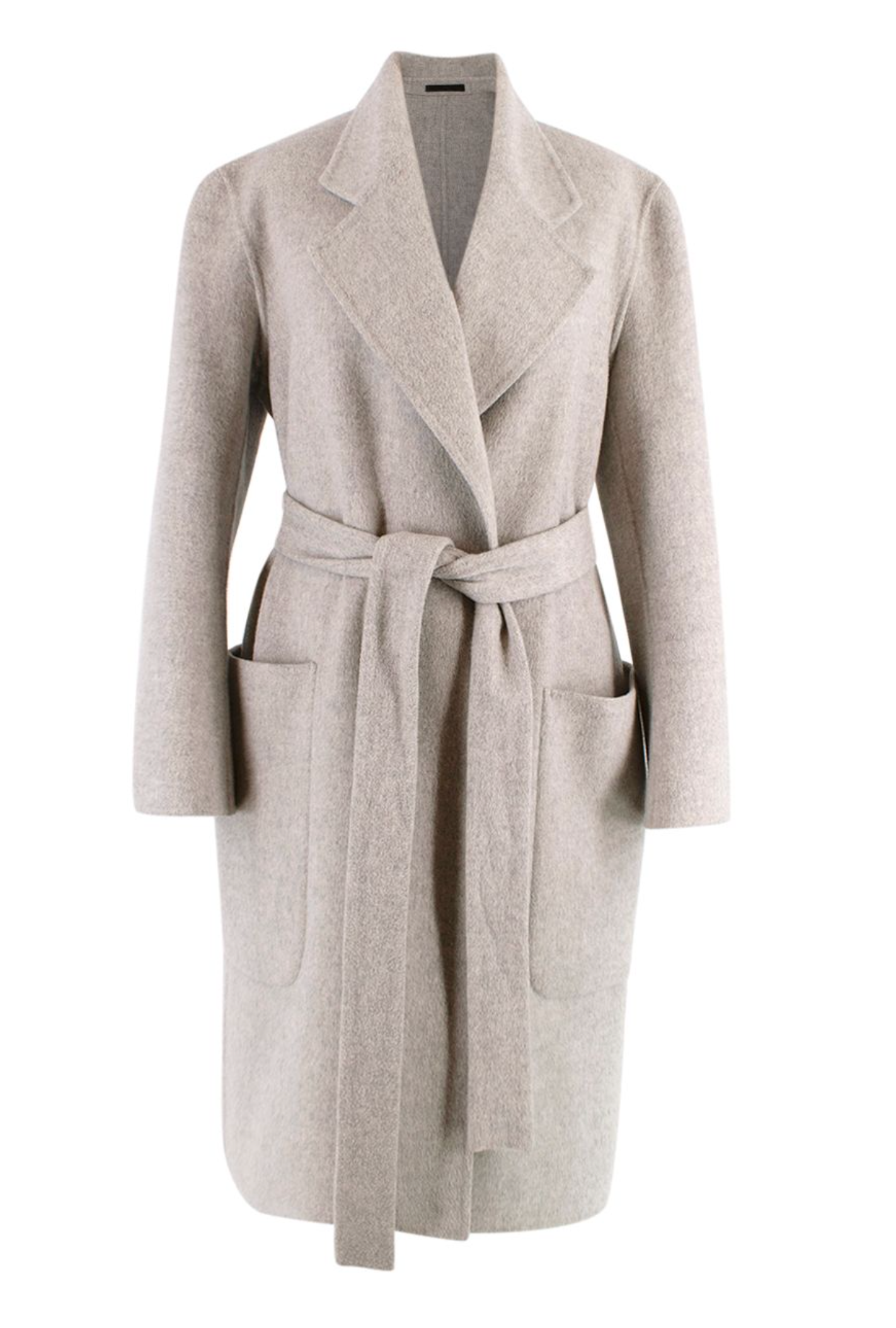 Preowned Acne Studios grey carise double face wool  cashmere coat Size XXS