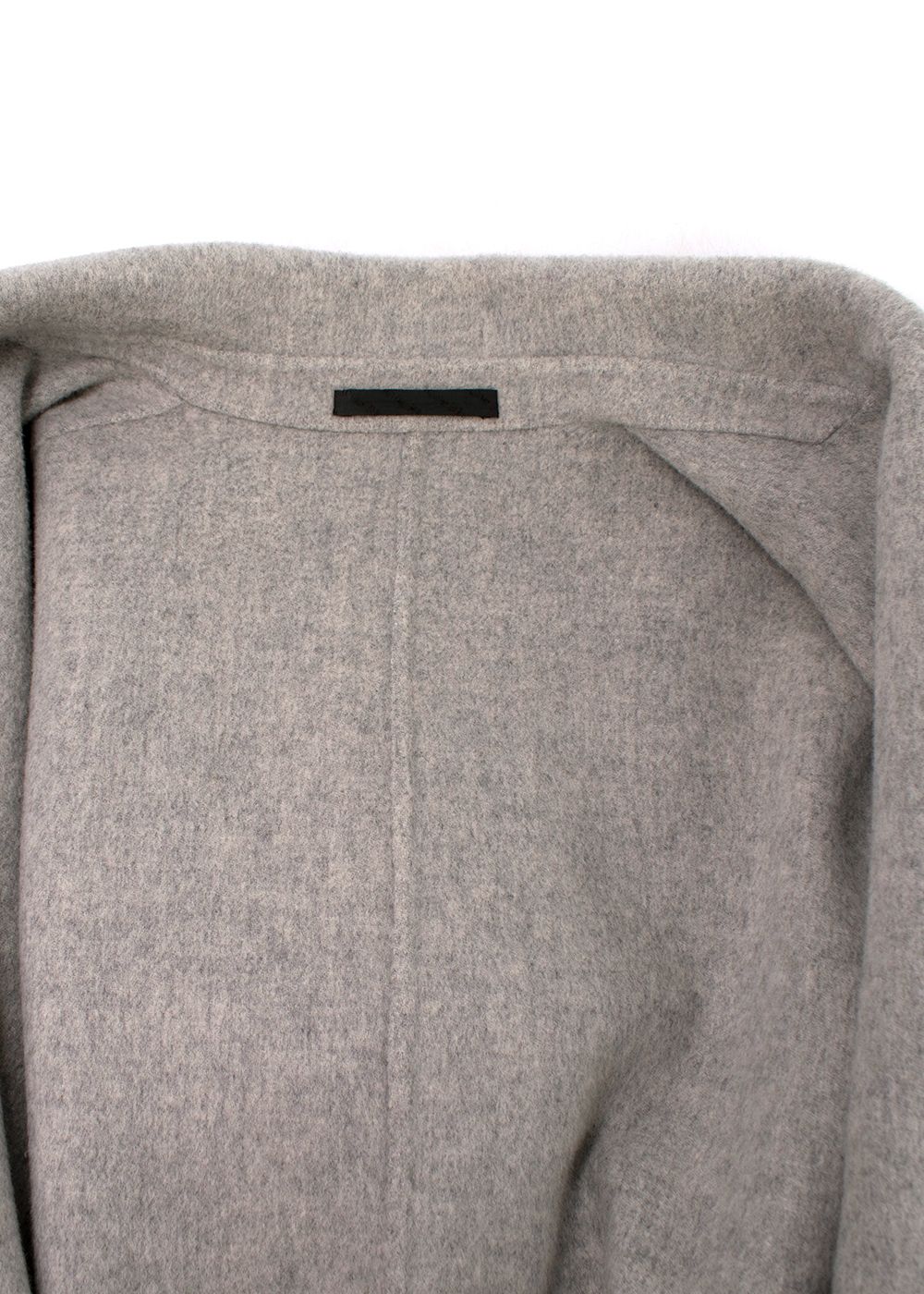 Preowned Acne Studios grey carise double face wool  cashmere coat Size XXS