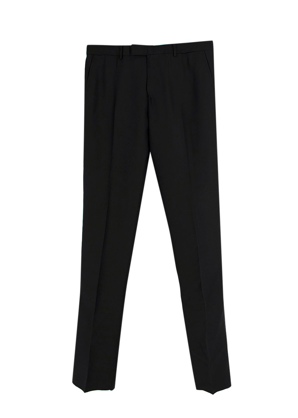 Men's Gucci Black Tailored Suit Trousers Size M wool