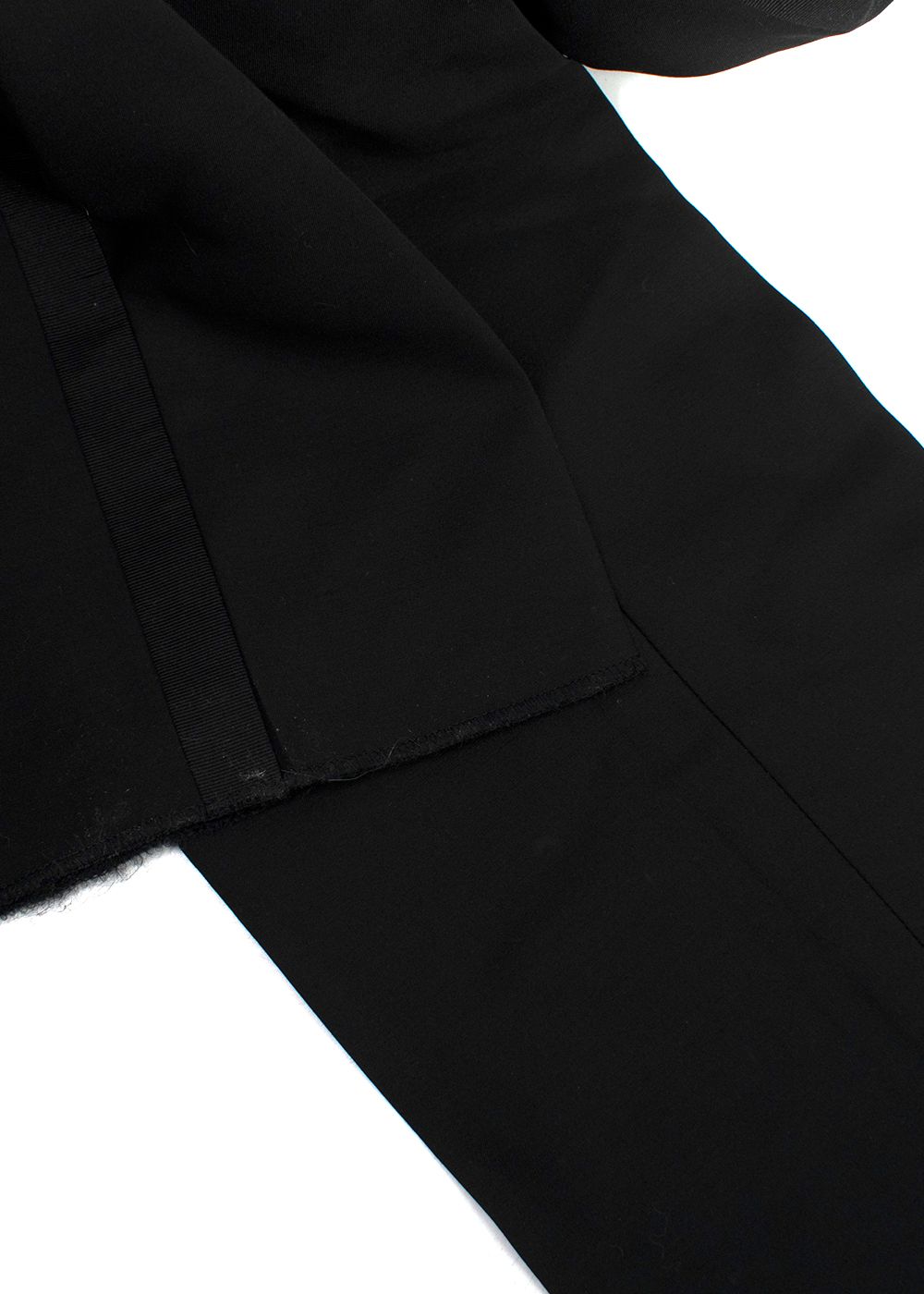 Men's Gucci Black Tailored Suit Trousers Size M wool