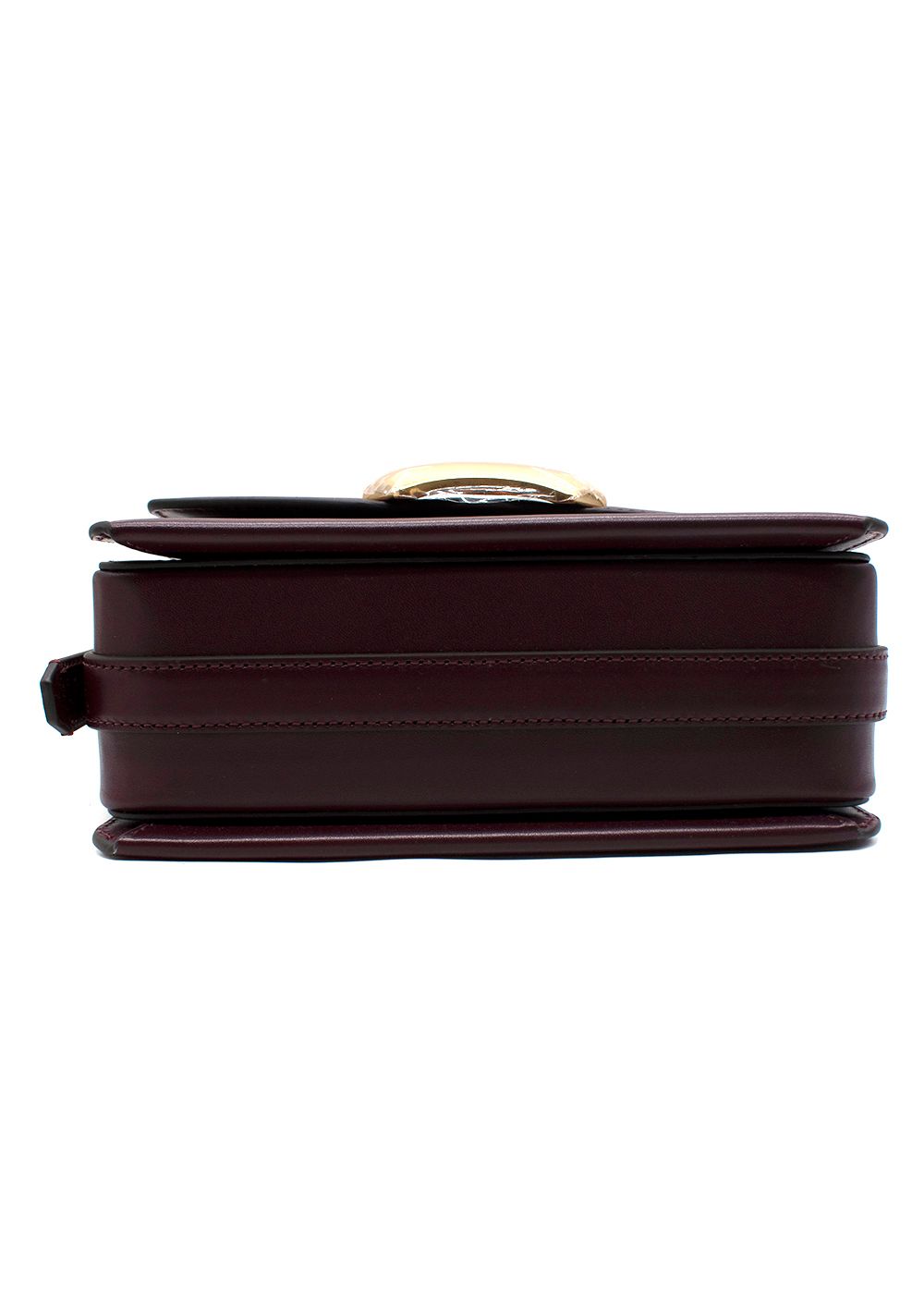 Philip Lim Plum ID Leather Shoulder Bag