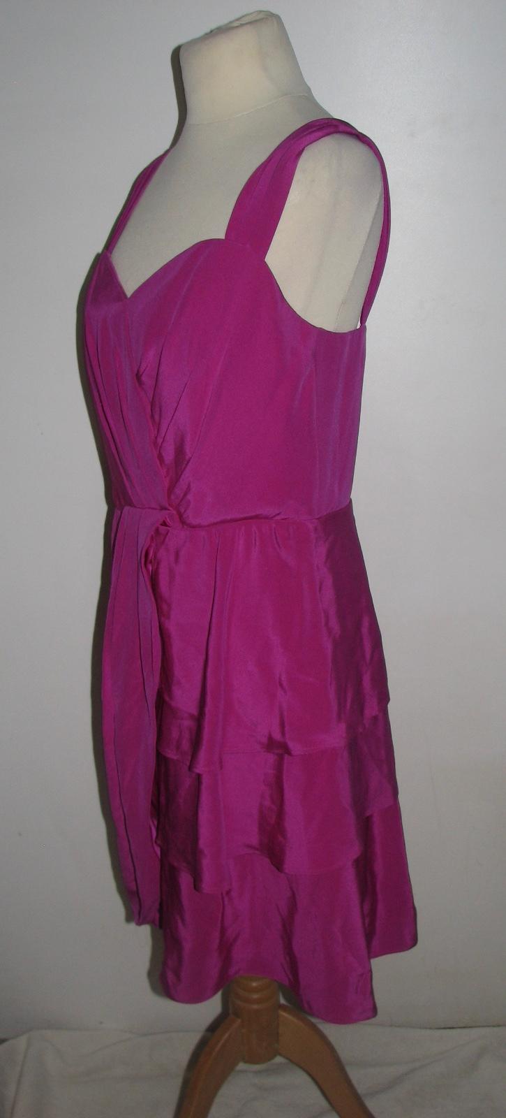 Preowned Temperley pink silk dress Size M