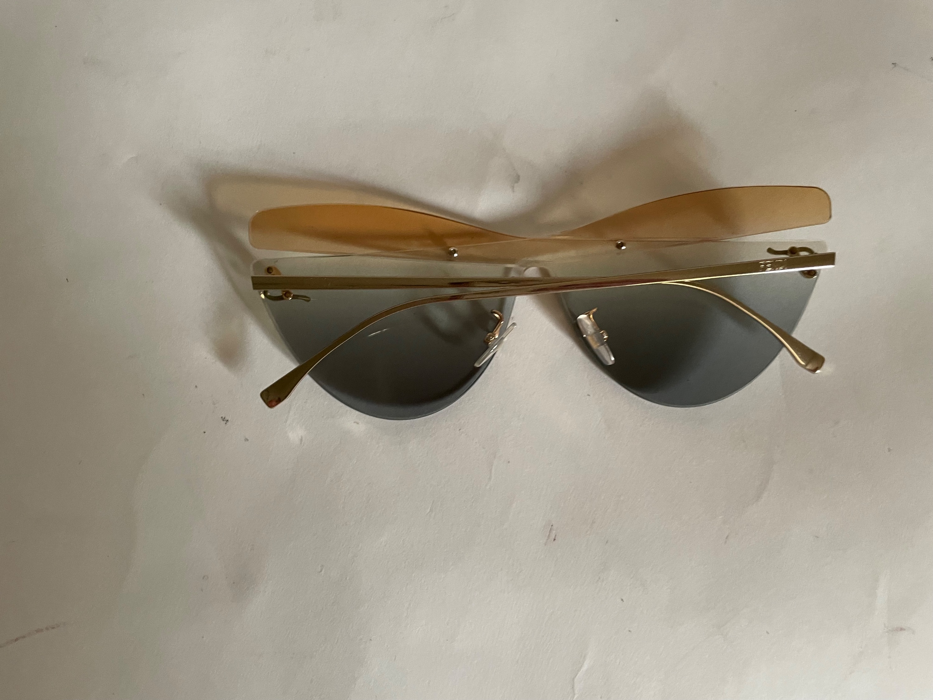 Fendi FF0400/S Karligraphy Sunglasses Multicolour metal/lenses