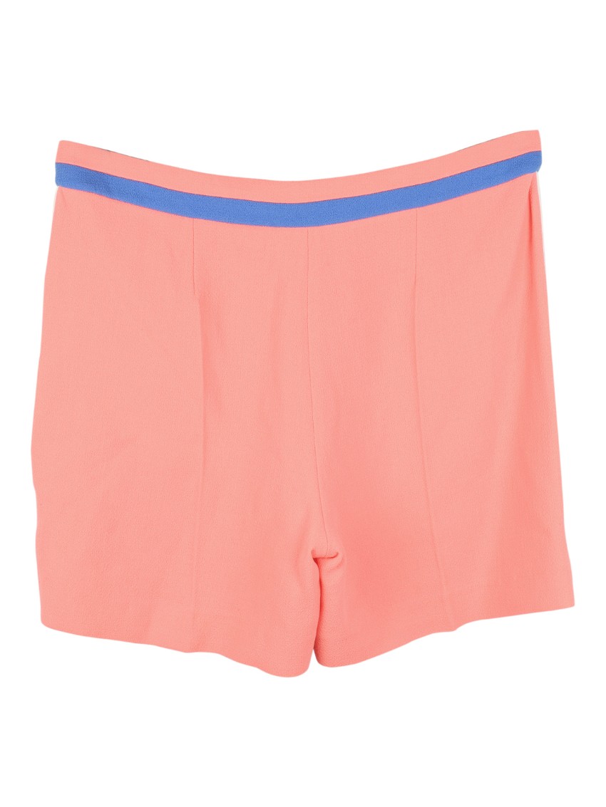 Roksanda neon wool-crepe silk shorts Size XXS Pink