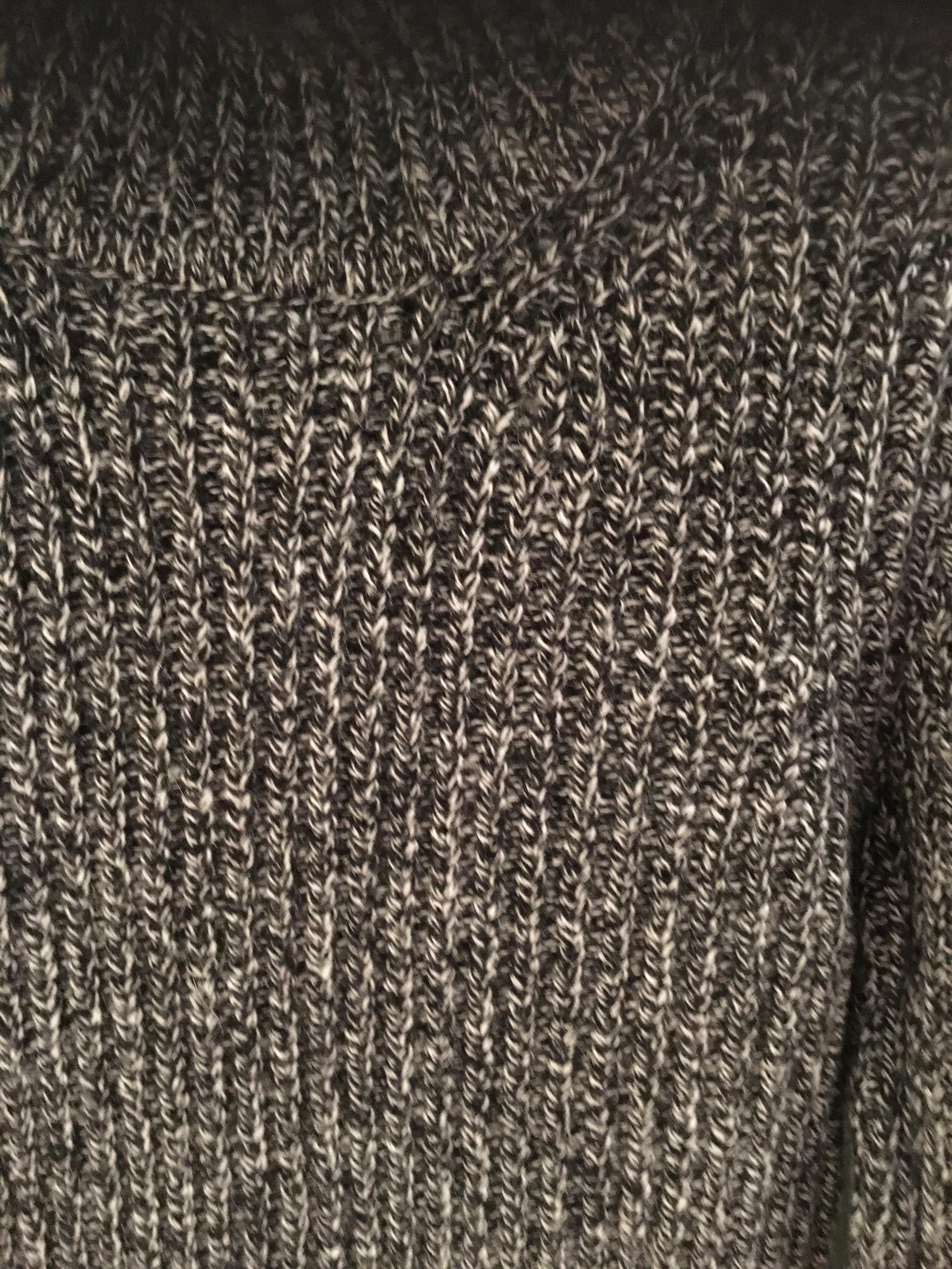 Michael Kors Grey Flecked Roll Neck Knit Dress Size XS mixed