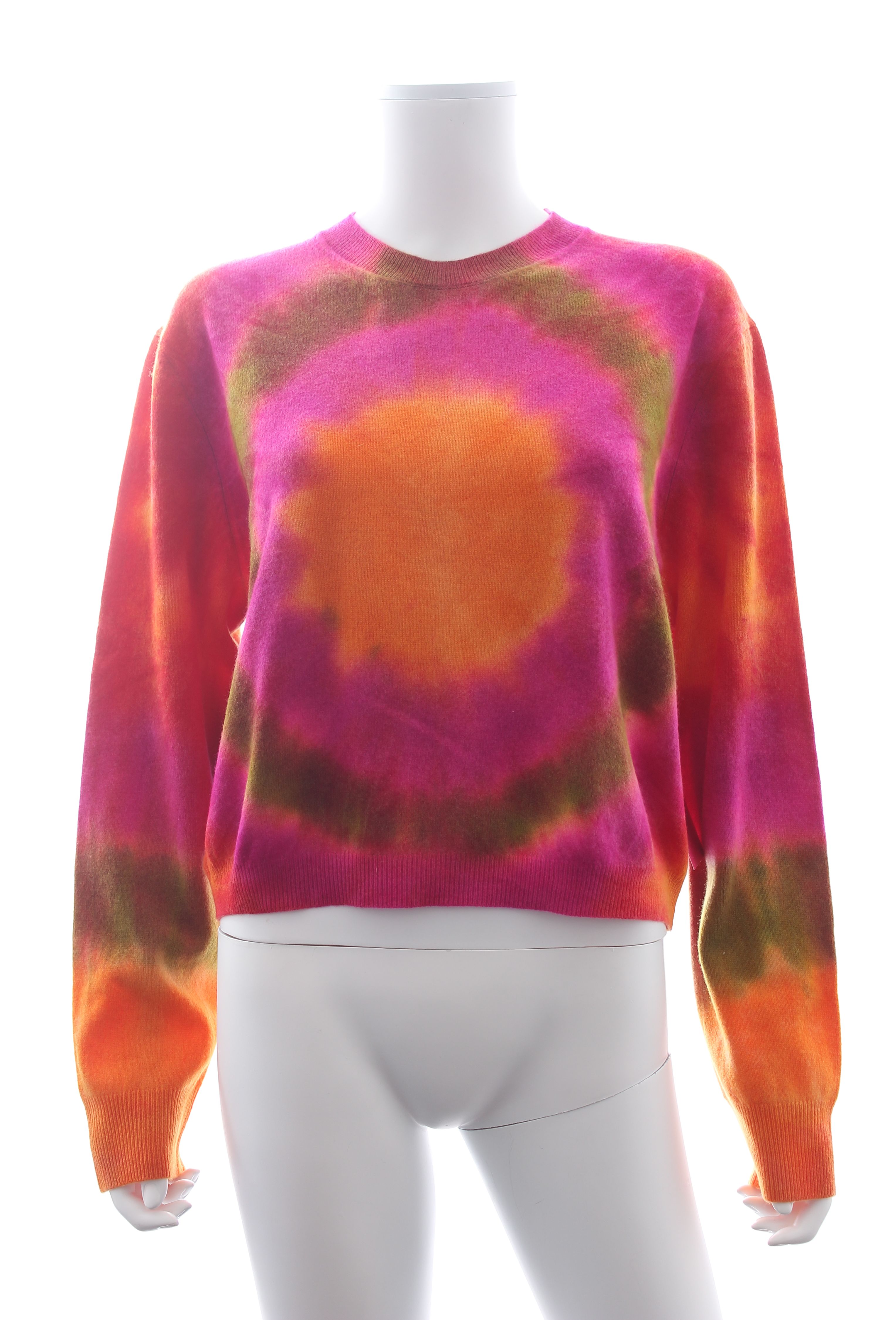 The Elder Statesman Tie Dye Cashmere Blend Jumper Size M Multi merino wool/cashmere