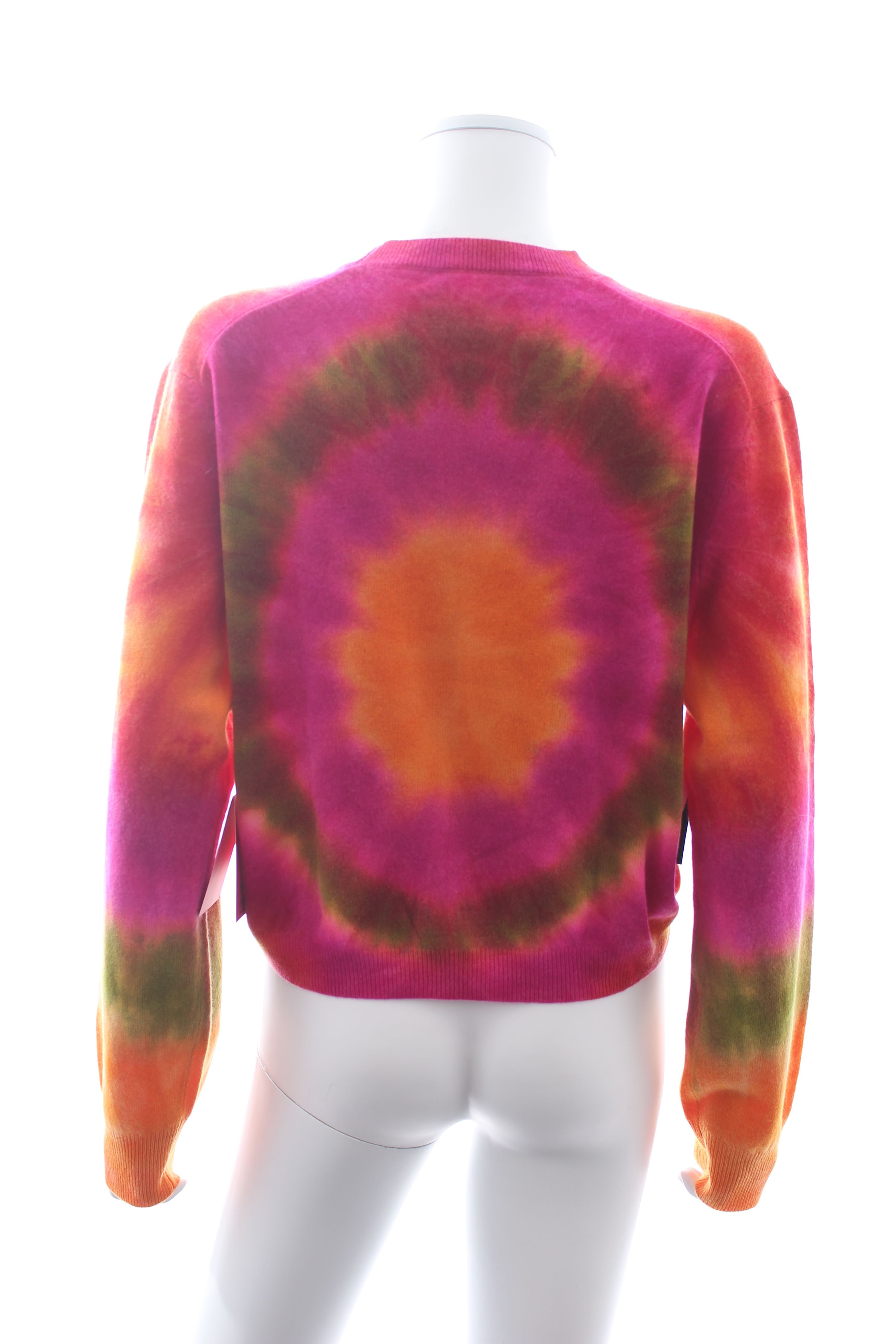 The Elder Statesman Tie Dye Cashmere Blend Jumper Size M Multi merino wool/cashmere