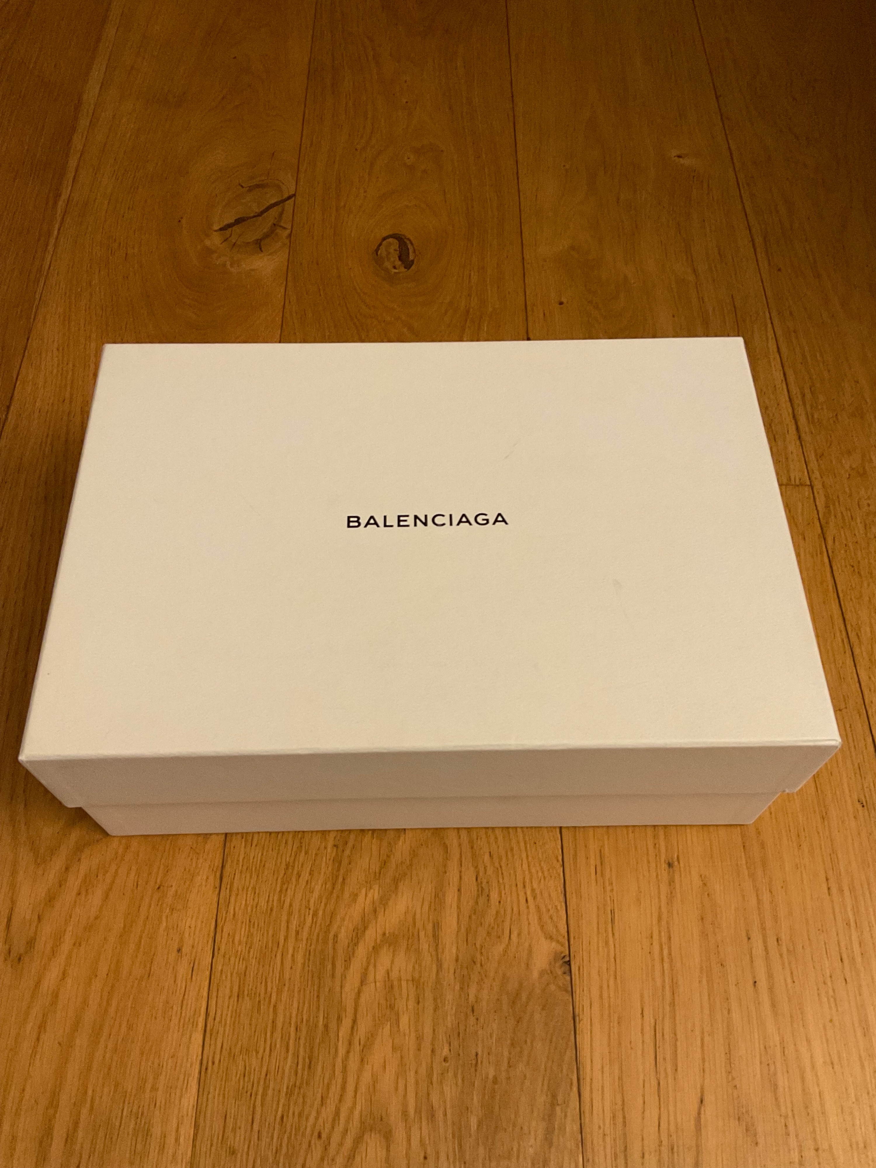 Balenciaga Black Logo Base Sneaker Size 37 leather