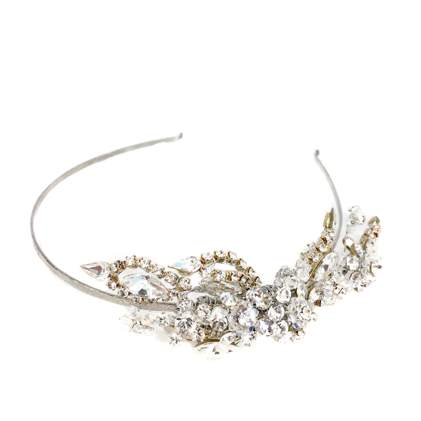 Couture Swarovski Crystal Head Band