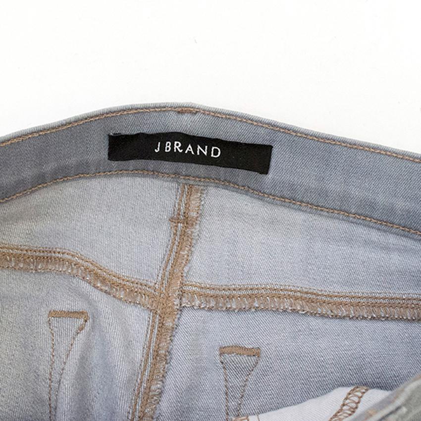 Preowned J Brand Faded Grey 'Maria' Skinny Jeans Size 27/69 cotton