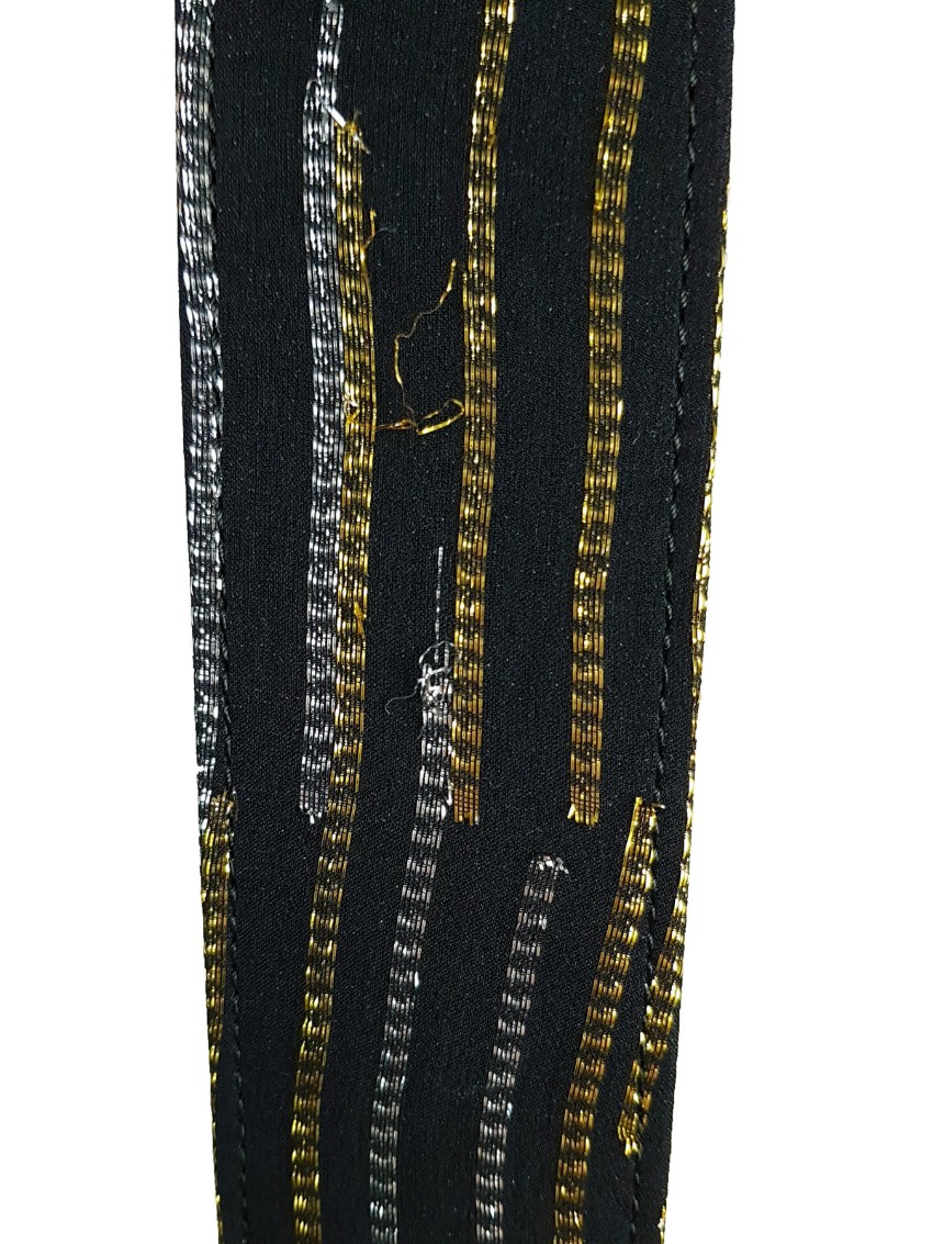 Peter Pilotto Black Embellished Belt leather