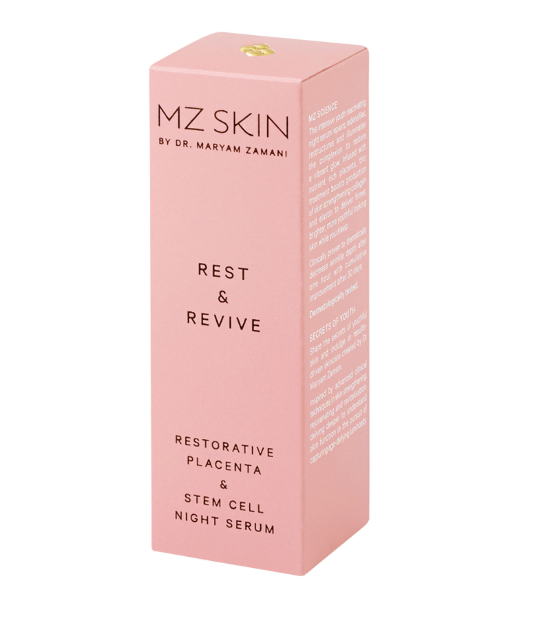 MZ Skin Antioxidant Glow Serum and Night Serum Set pink