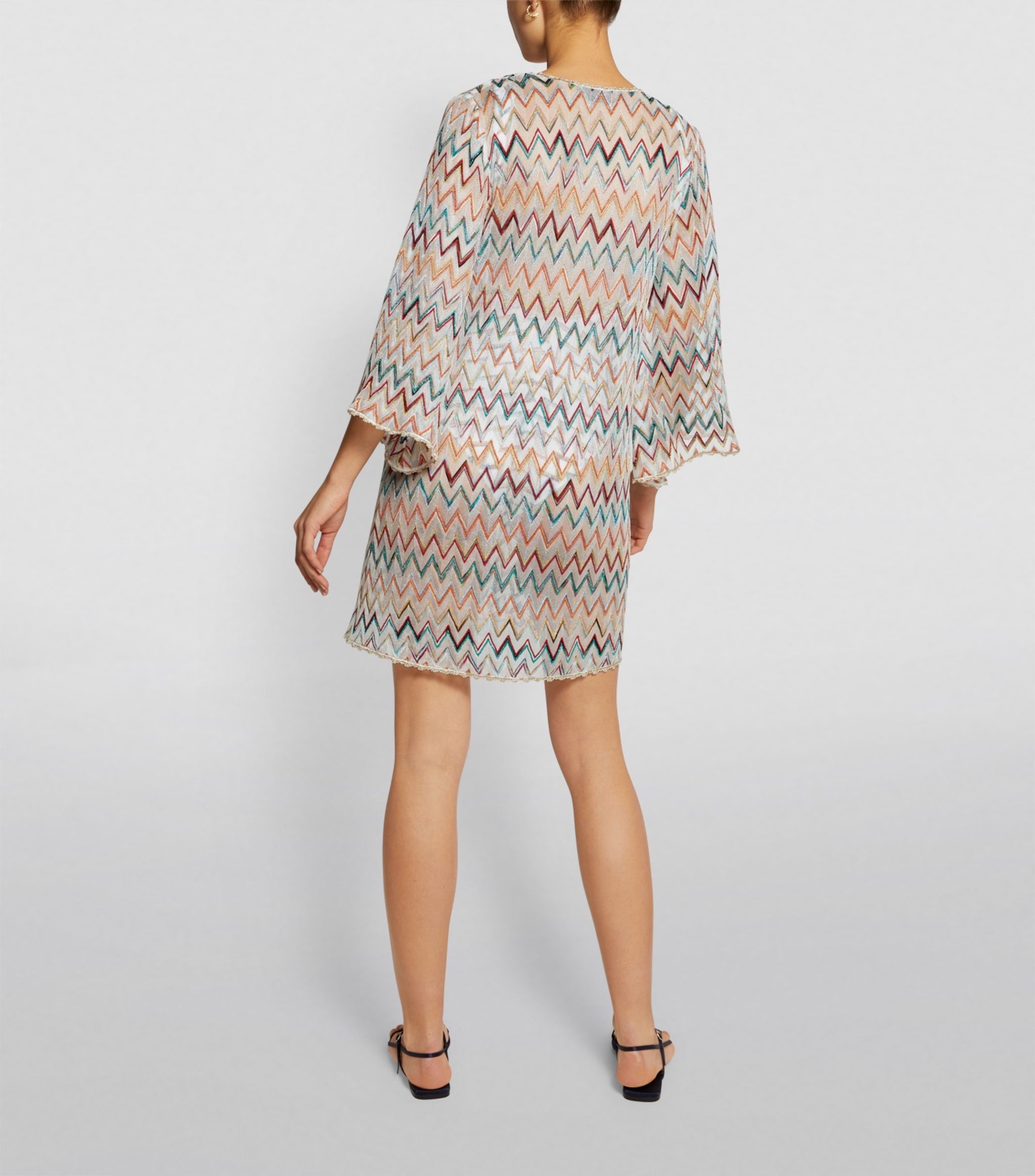 Preowned Missoni Multicoloured Beach Kaftan Size XS Multicolour synthetic but please note care label is missing