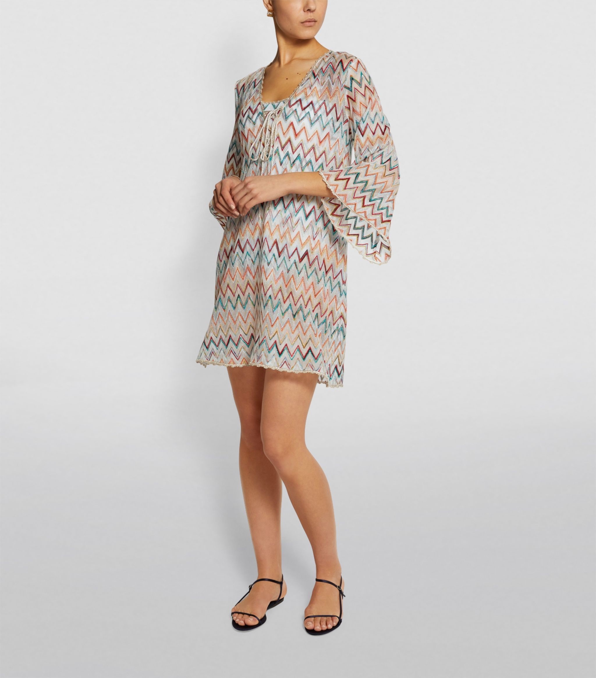 Preowned Missoni Multicoloured Beach Kaftan Size XS Multicolour synthetic but please note care label is missing