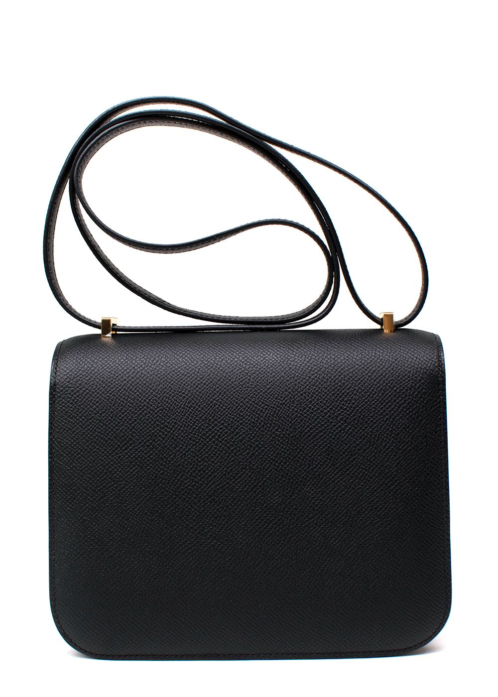 Hermes Constance 18 Black Epsom Leather with Gold Hardware