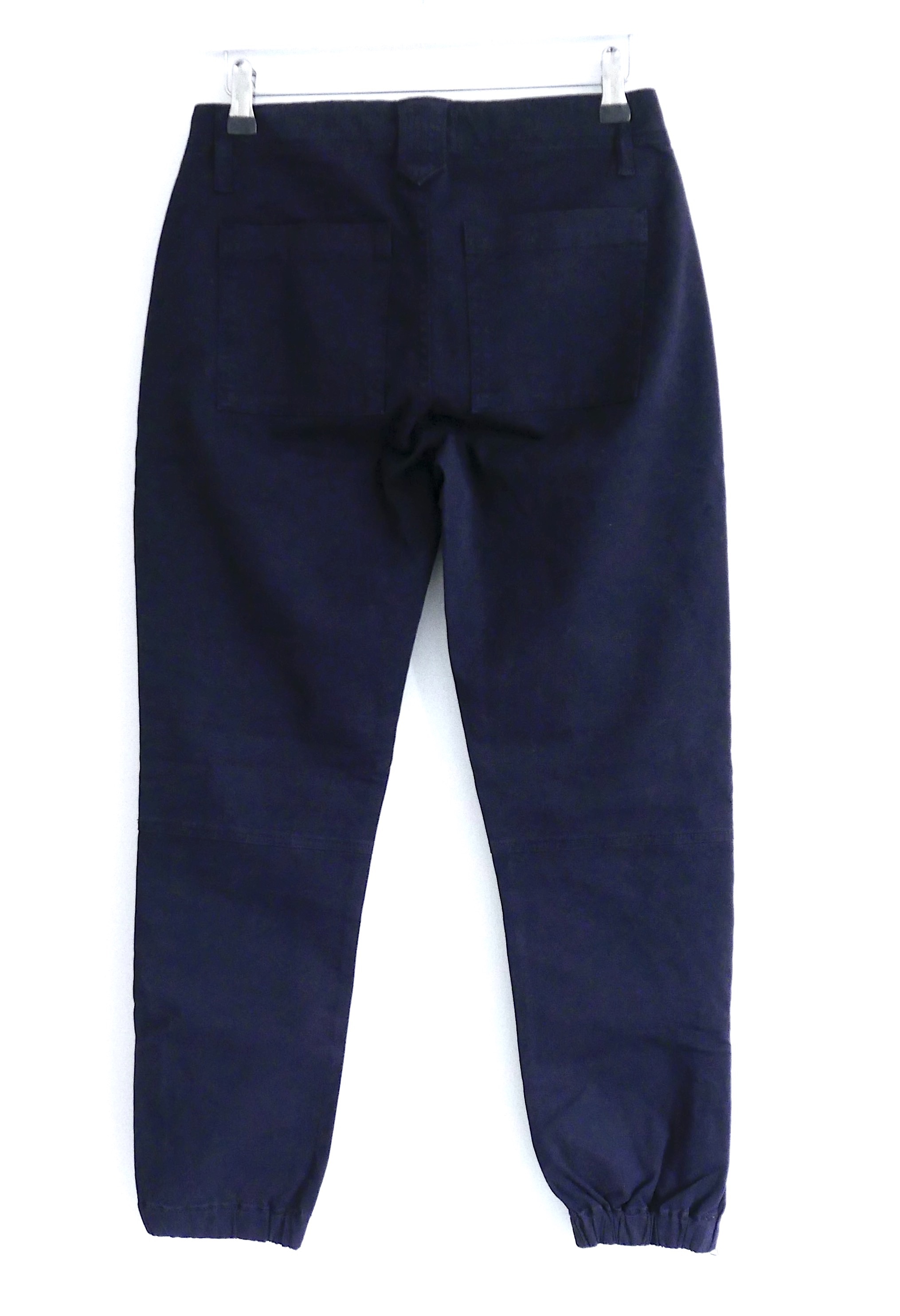 Frame Navy Trapunto Cargo Trousers Size 25/63 cotton