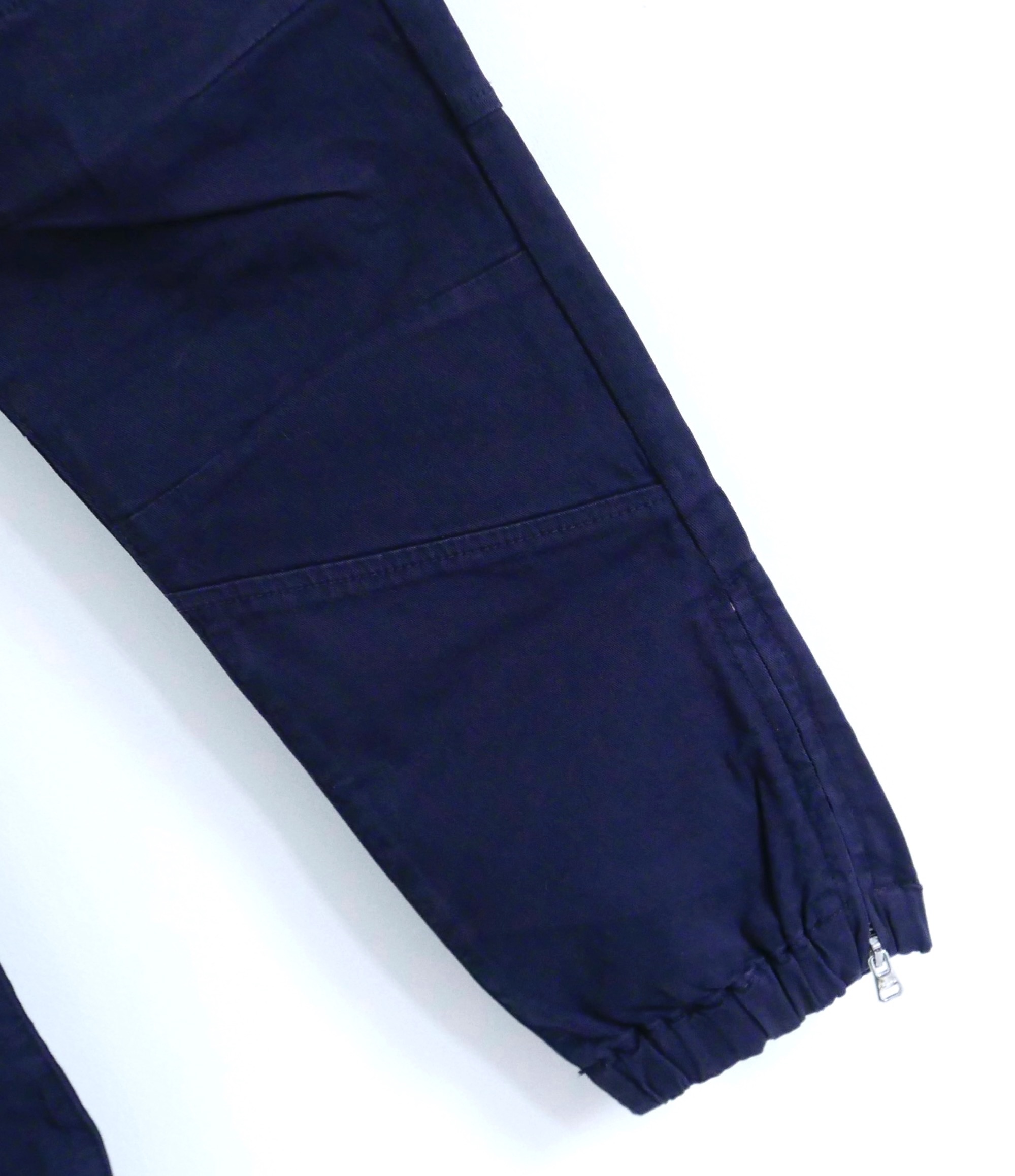 Frame Navy Trapunto Cargo Trousers Size 25/63 cotton