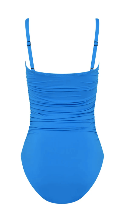 Bondi Born Blue Raya One Piece Swimsuit Size L cyan / blue polyamide/lycra