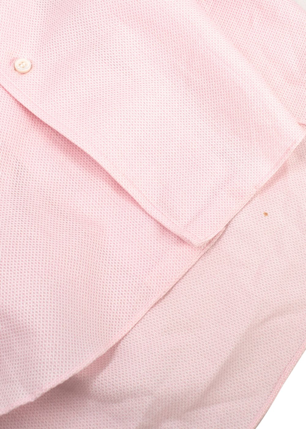 Men's Preowned Loro Piana Pink Andre Shirt Size M cotton