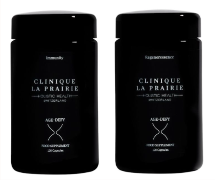 Clinique La Prairie Holistic Health Food Supplement Tablet black