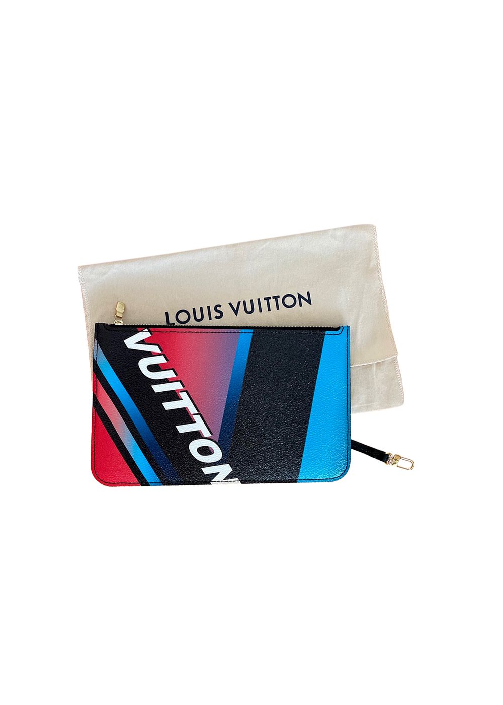 Louis Vuitton Racecar Neverfull Pochette Multicolor coated canvas