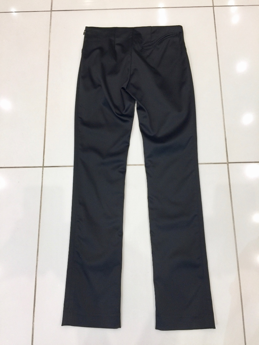 Alessandro de Benedetti Cigarette Trousers Size S Black spandex