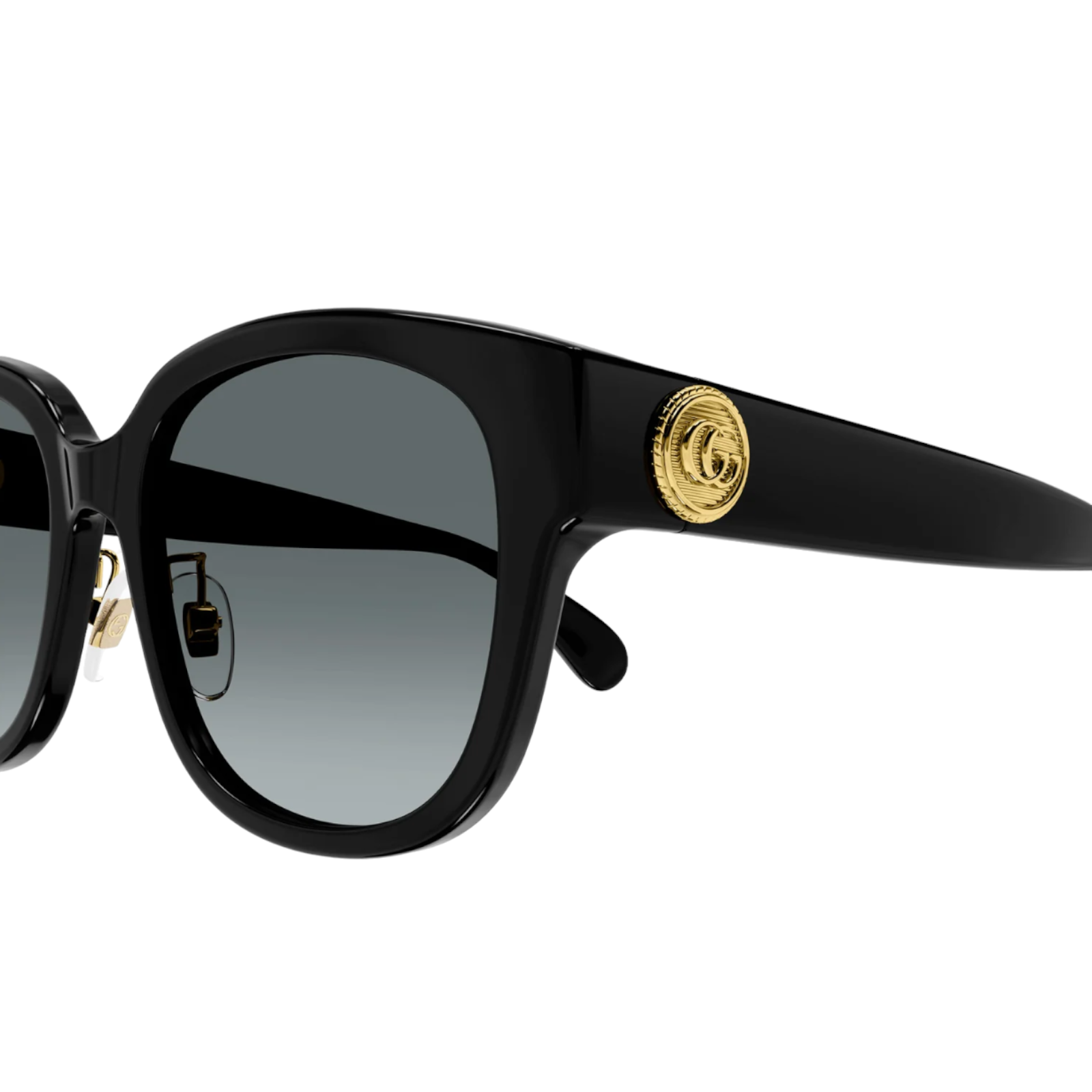 Gucci Black Acetate Sunglasses