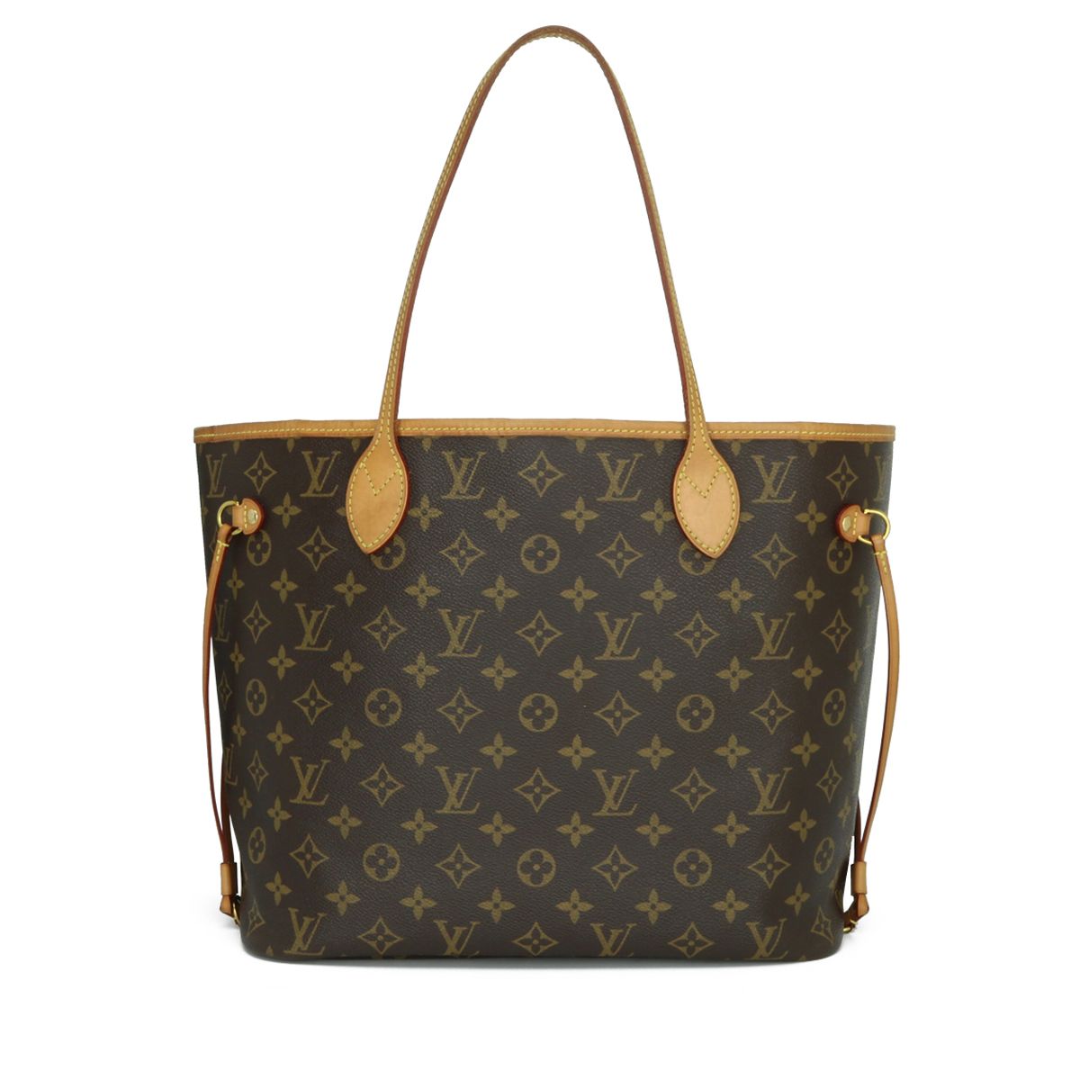 Louis Vuitton Brown Monogram Neverfull MM Tote Bag