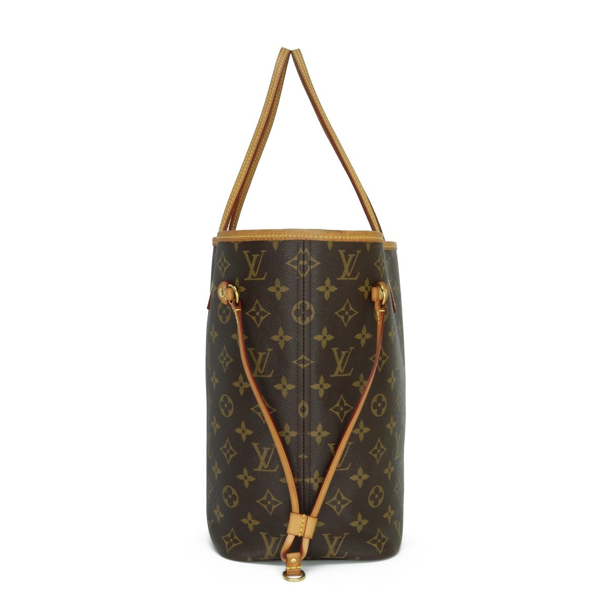 Louis Vuitton Brown Monogram Neverfull MM Tote Bag