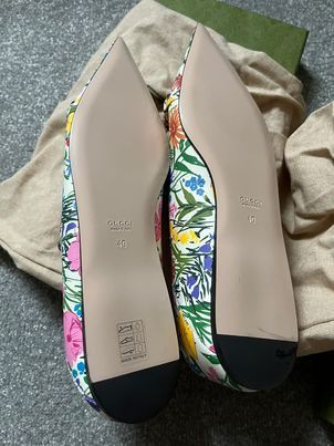 Gucci x Ken Scott Floral Ballerina flats Size 40 multicolour - floral cloth