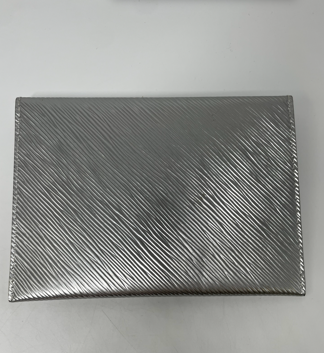 Louis Vuitton Silver Epi Leather Kirigami Pouch