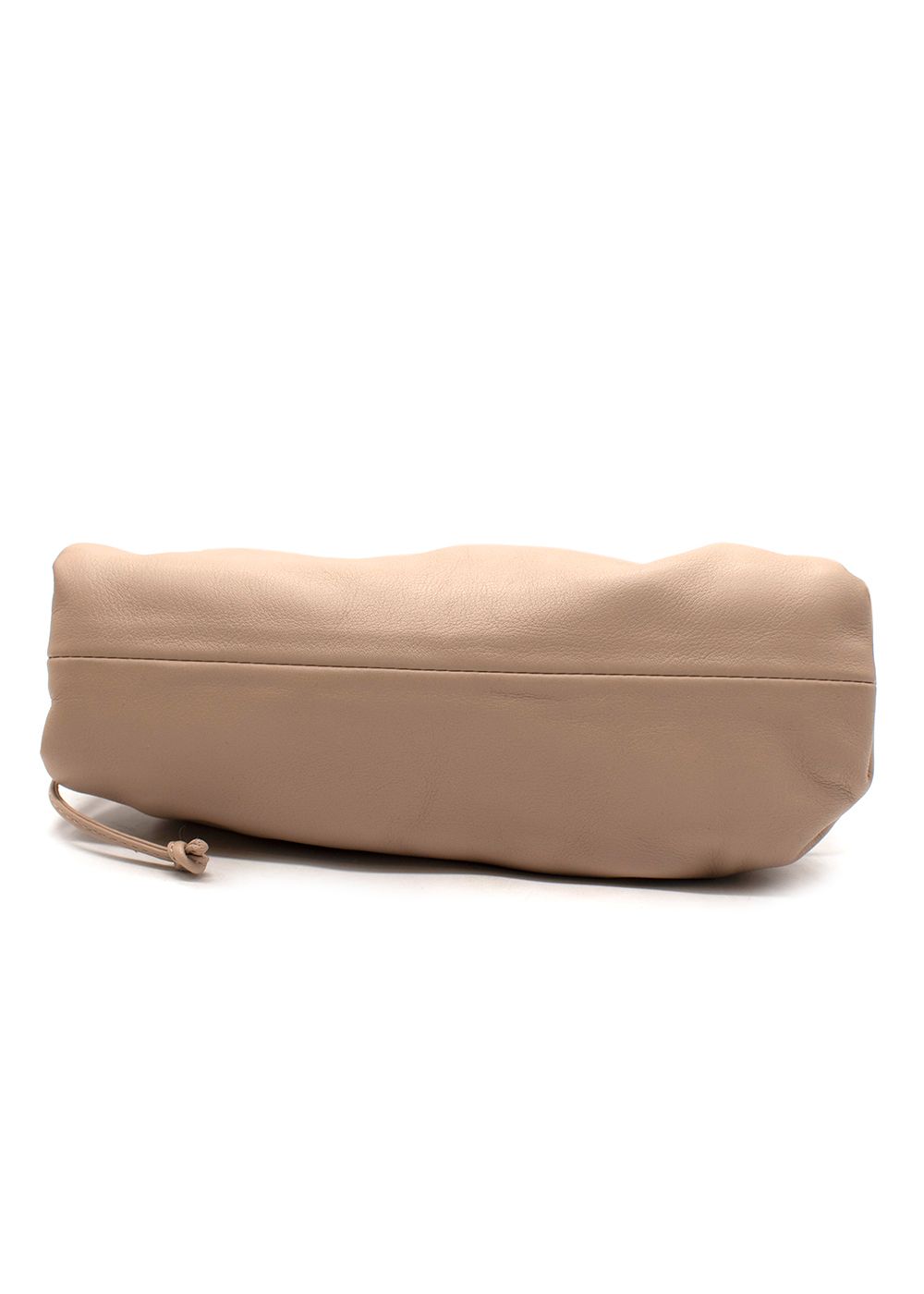 Bottega Veneta Nude Mini Pouch Leather Clutch Bag