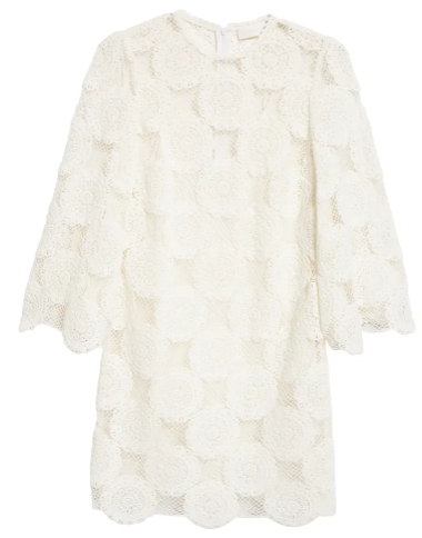 Zimmermann White Junie Cover Up Size L cotton