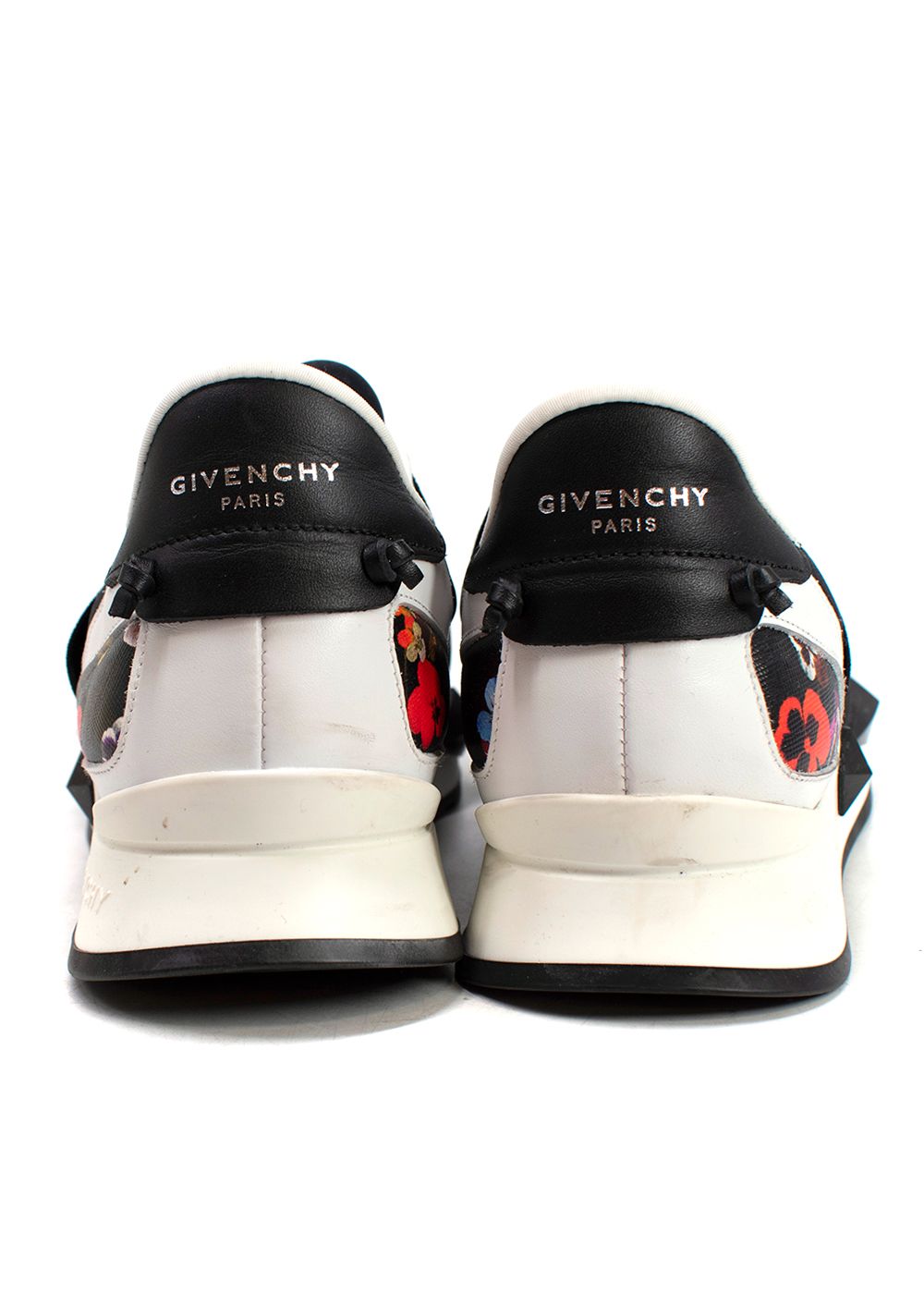 Givenchy Black Floral Runner Sneakers Size 36