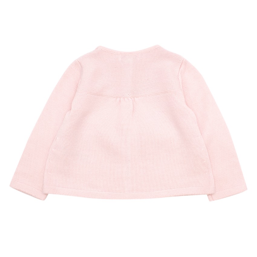 Boys Jacadi Baby 18M Pink Cardigan Size 12-18 Months wool