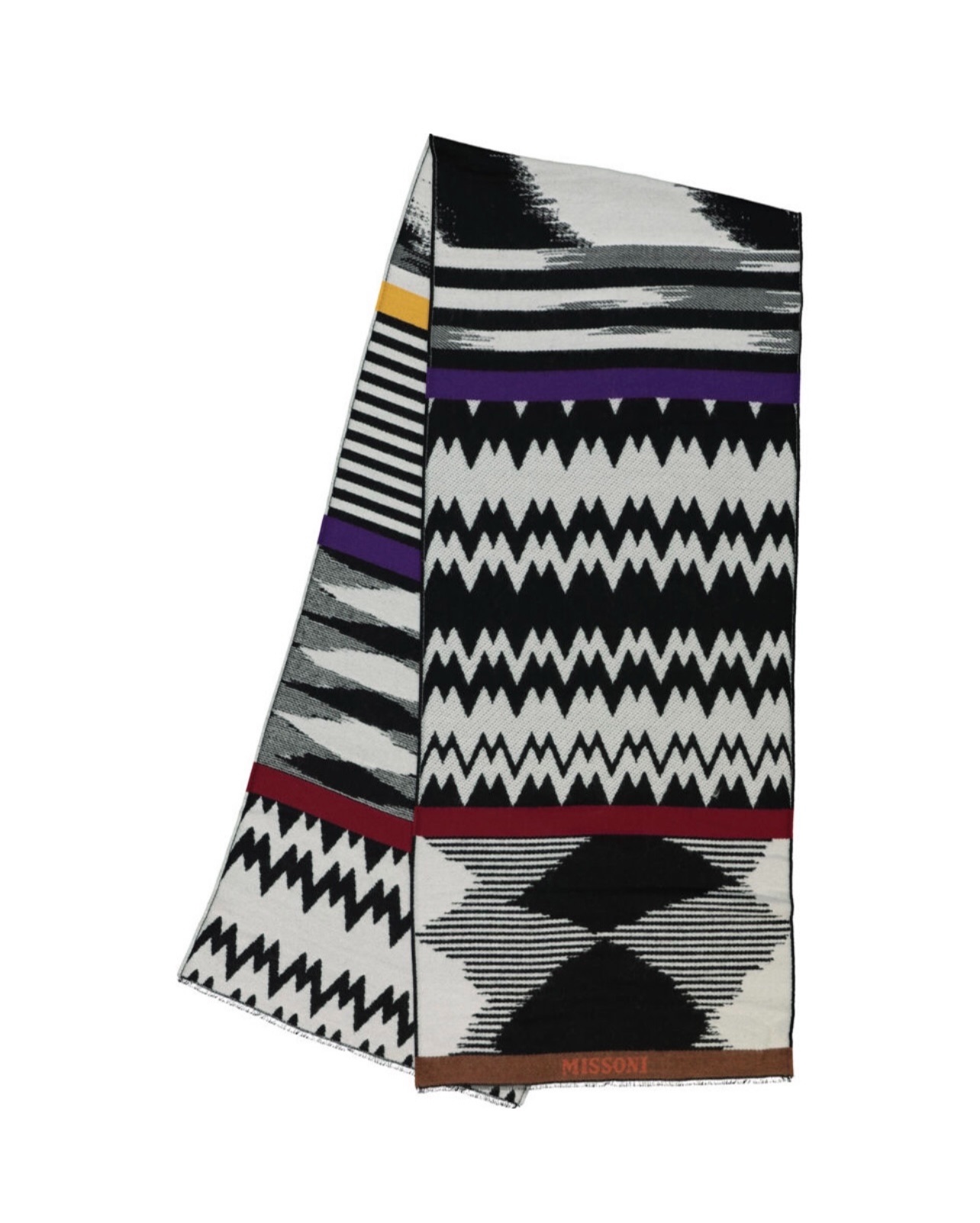 Missoni Multicoloured Wool Scarf Multi