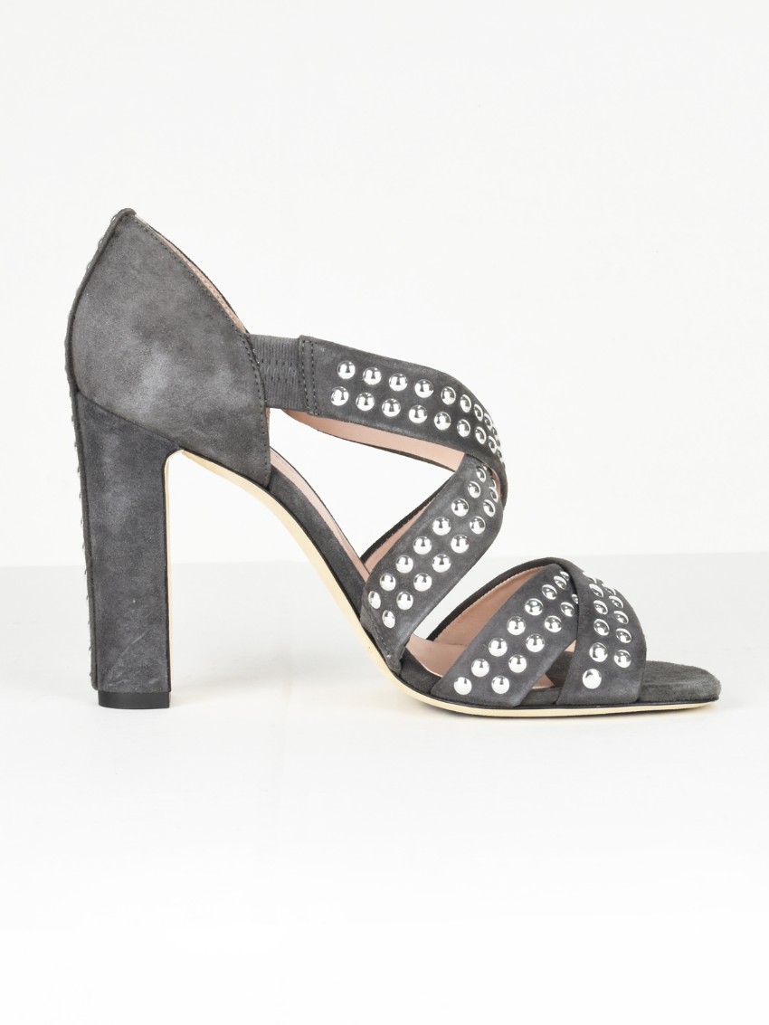 Christopher Kane grey suede sandals Size 395