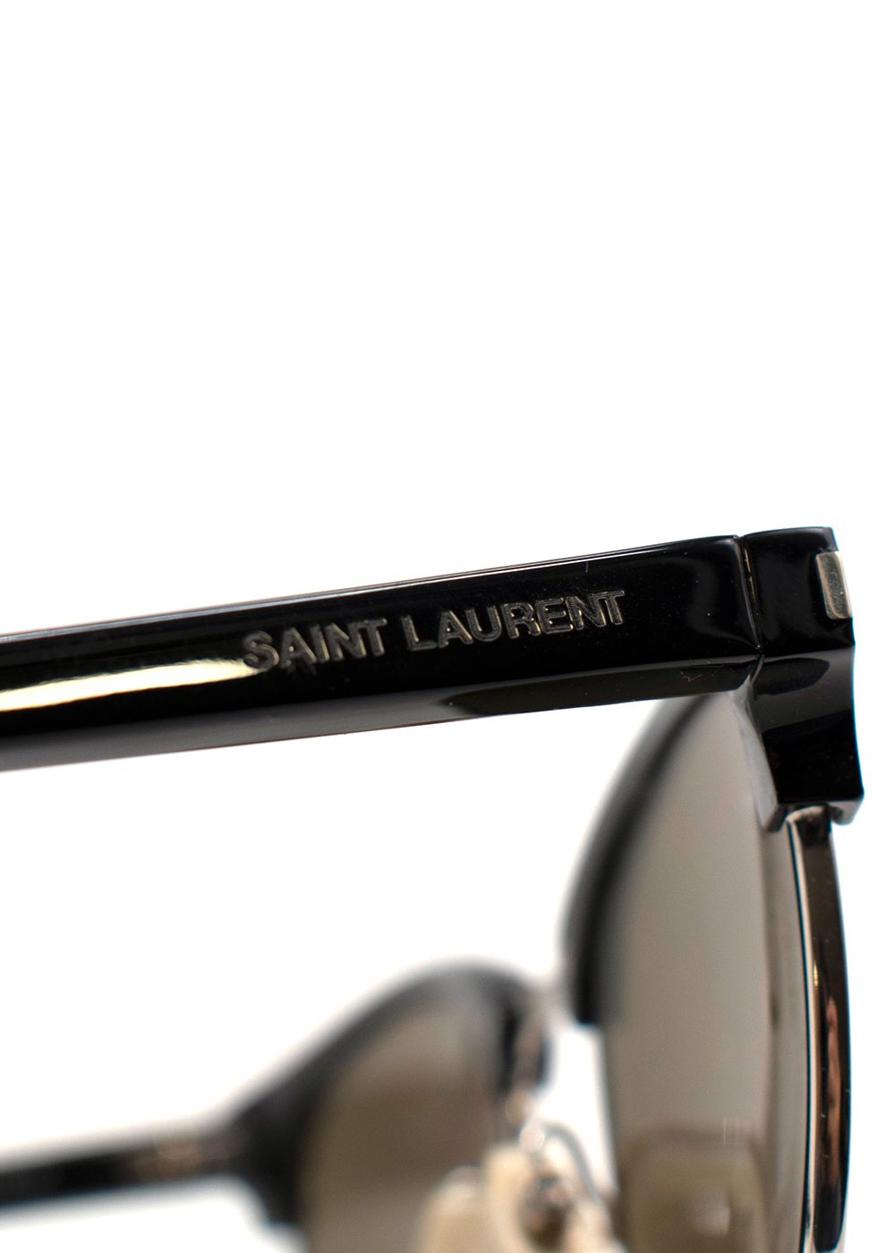 Saint Laurent Black  Gold Classic Sunglasses