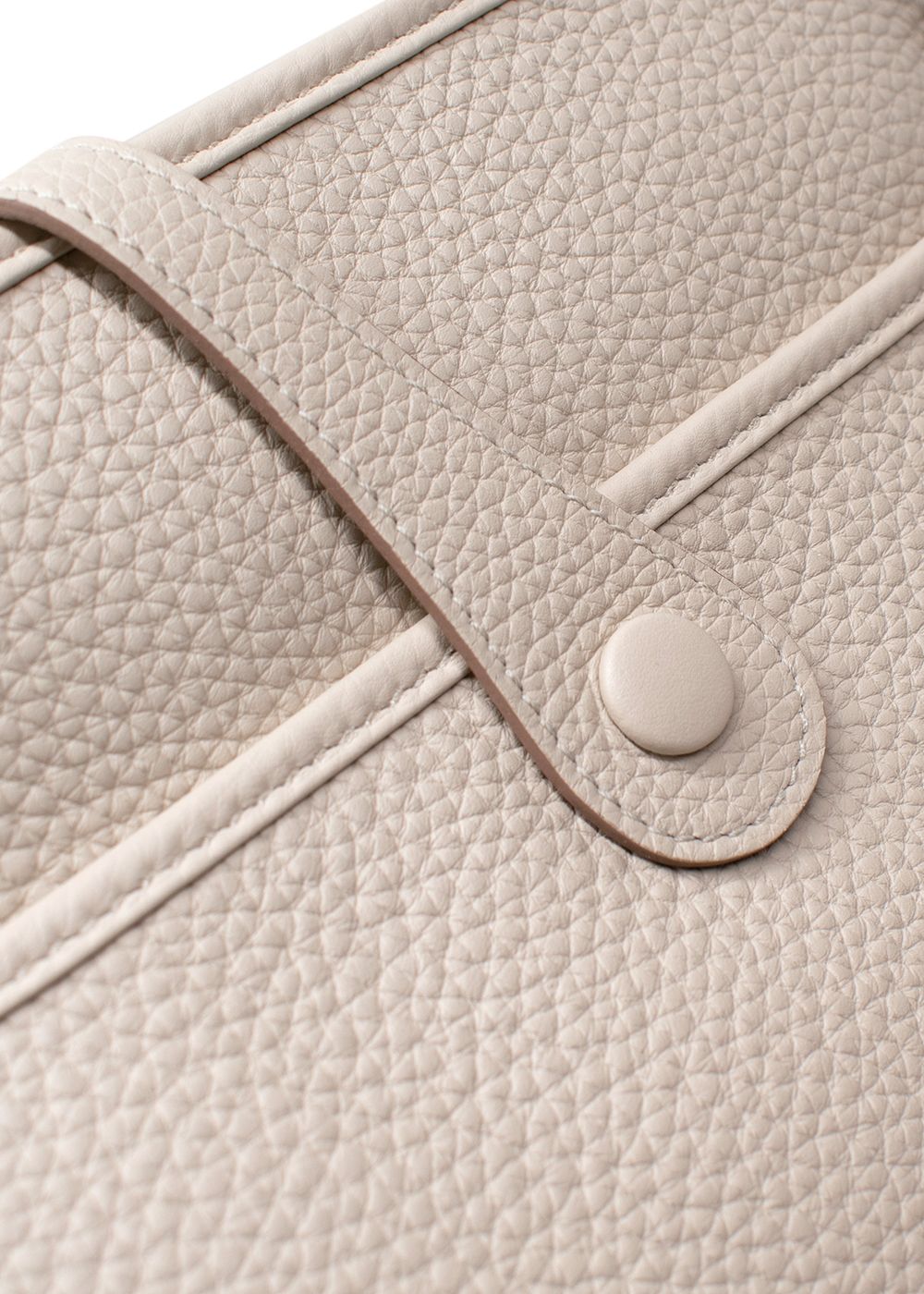 Hermes Beton Evelyn with Palladium Hardware leather