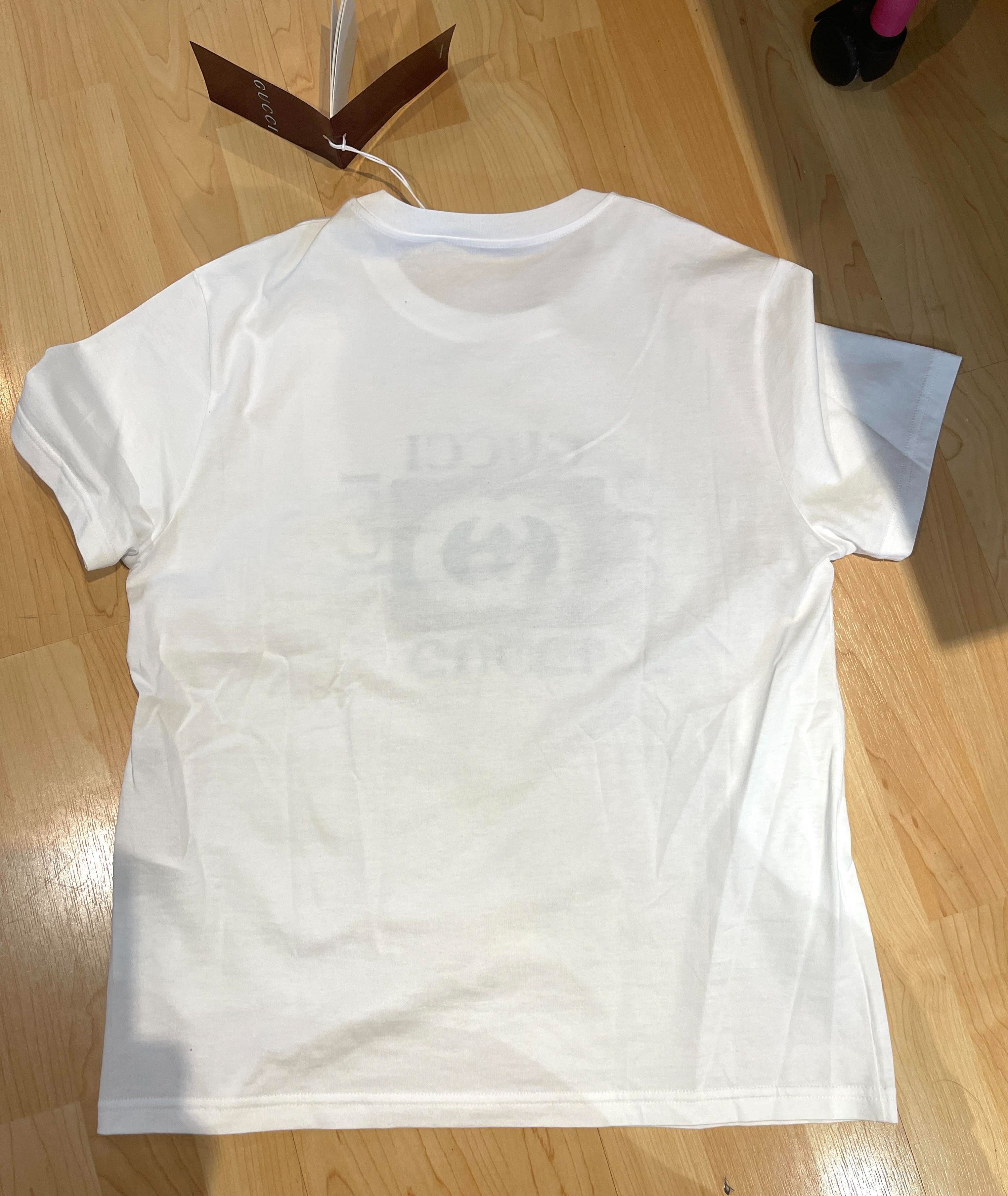 Gucci Lido Collection Logo T-Shirt Size XXL