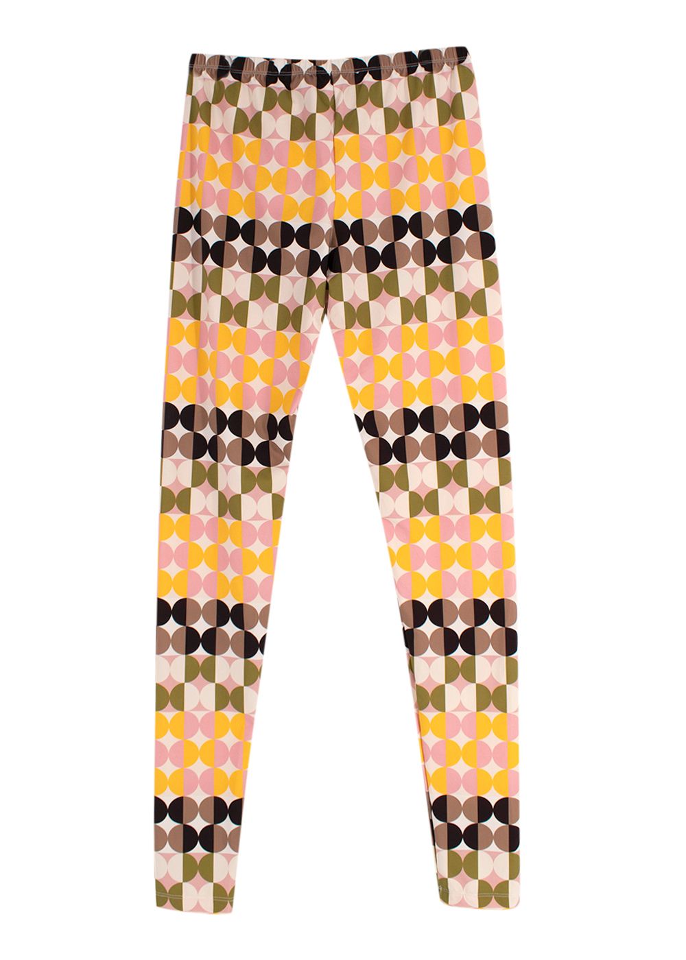 La doubleJ Mezzaluna Chocolate Jazzercise Leggings Size XS multicoloured polyamide/elastane