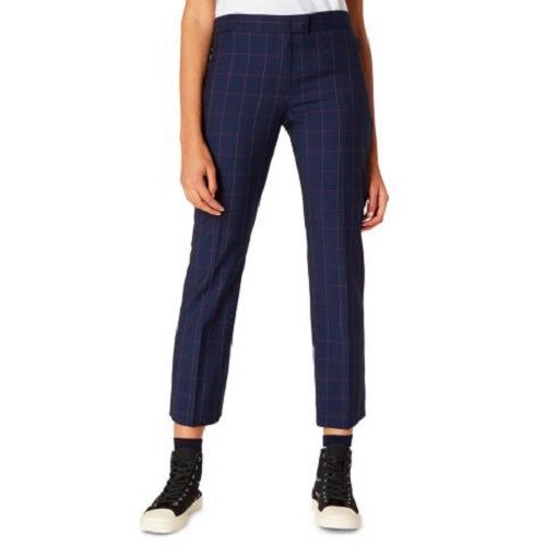 Paul Smith PS Superfine Wool Cropped Pants Size S Blue