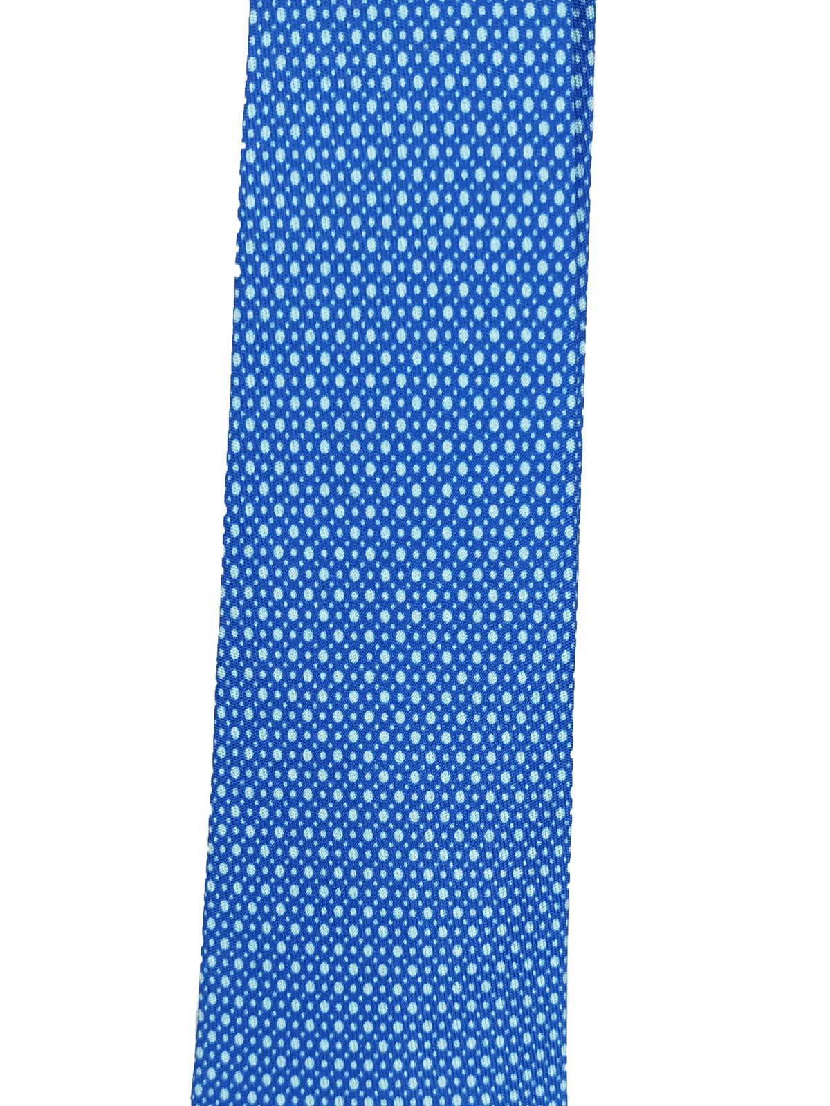 Men's Thom Sweeney Blue patterned silk tie