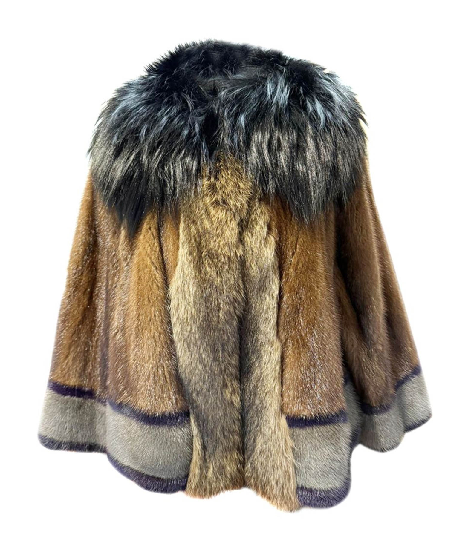 Preowned Dolce  Gabbana Mink Fur Coat Size S Multi