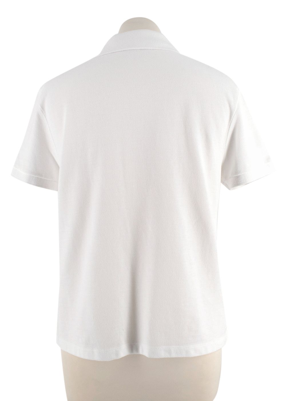 Preowned JW Anderson White Cotton Polo Shirt Size S